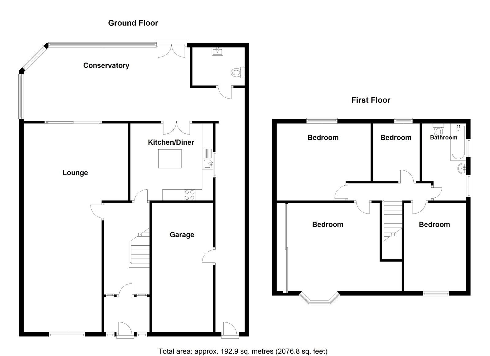 15, Hollywood Lane, Birmingham floorplan