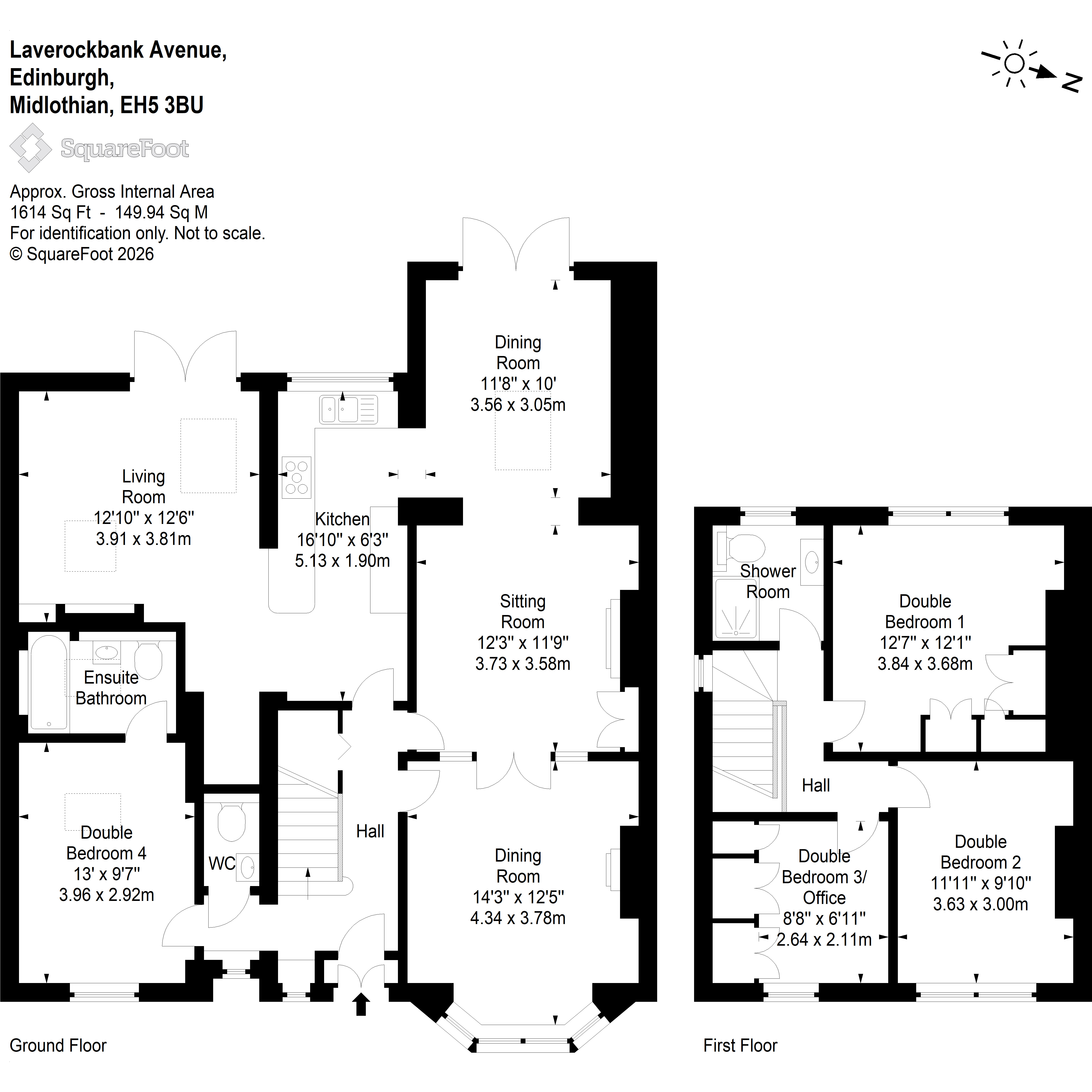 8, Laverockbank Avenue, Edinburgh floorplan