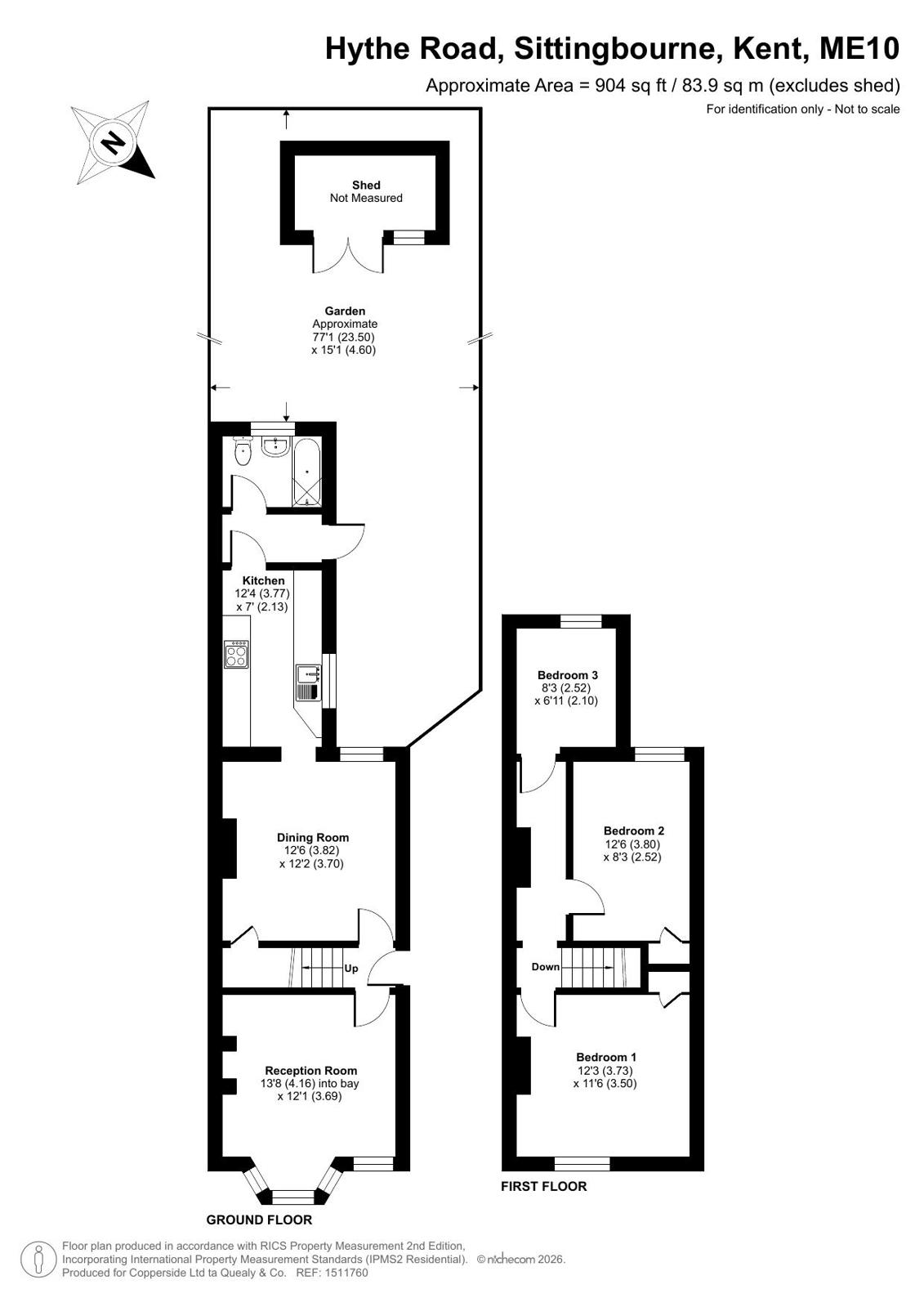 18, Hythe Road, Kent floorplan