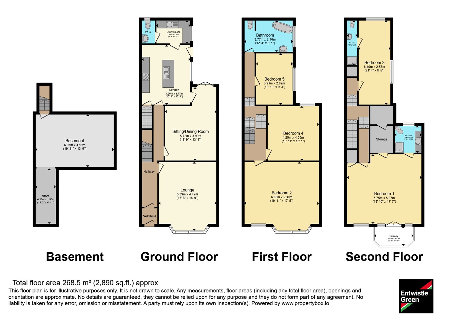 52, Adelaide Street, Lancashire floorplan