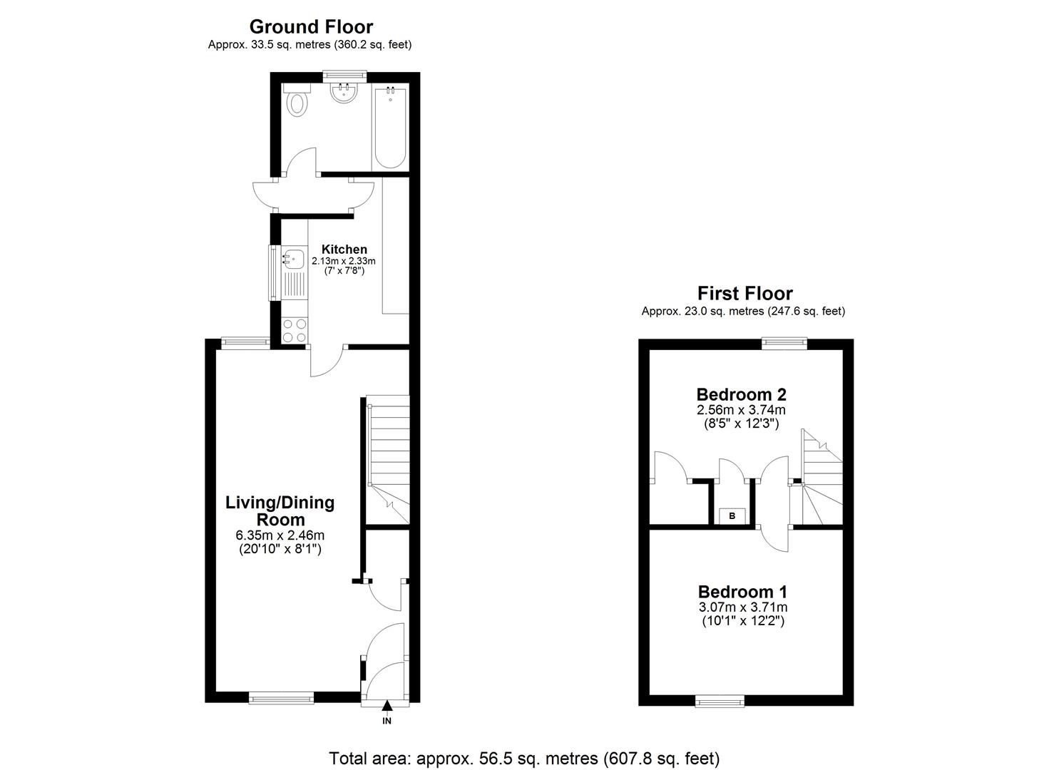 Wood Street, Cwmcarn, Cross Keys, Newport NP11, 2 bedroom terraced