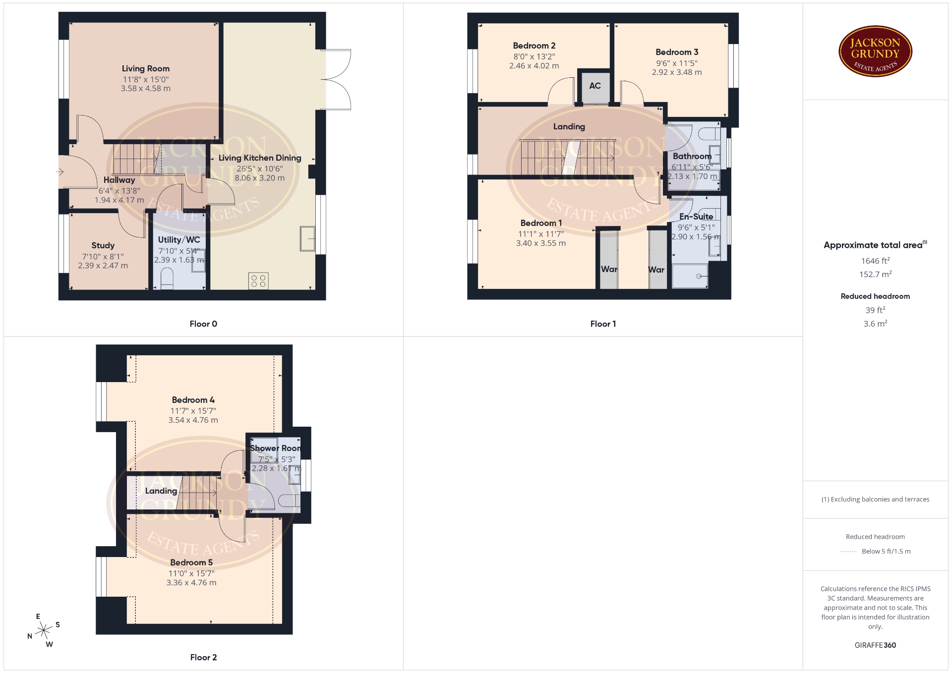 32, Emperor Crescent, Northampton floorplan
