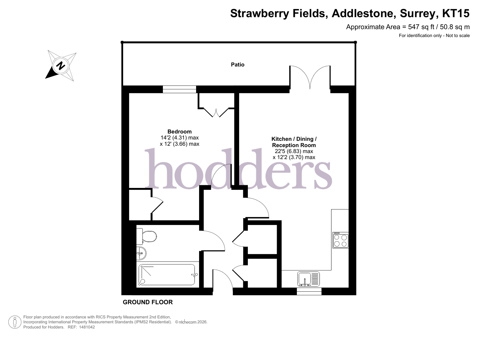 37, Strawberry Fields, Addlestone floorplan