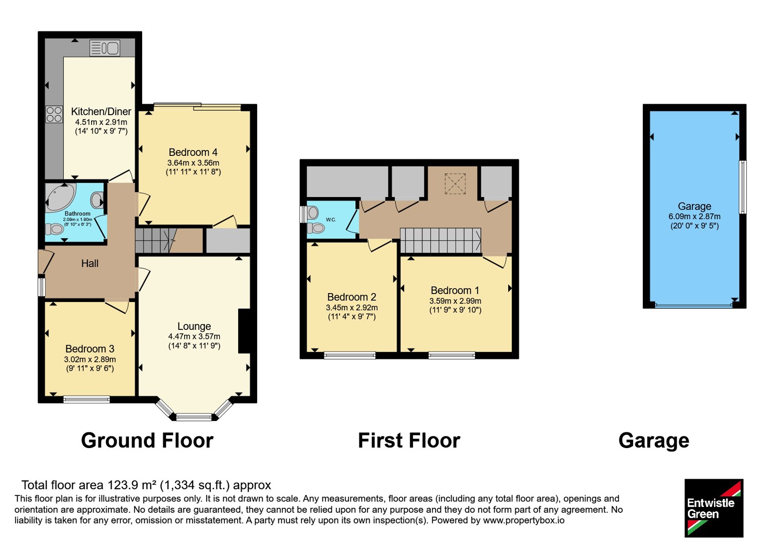 Langstone,, Smallwood Hey Road, Lancashire floorplan