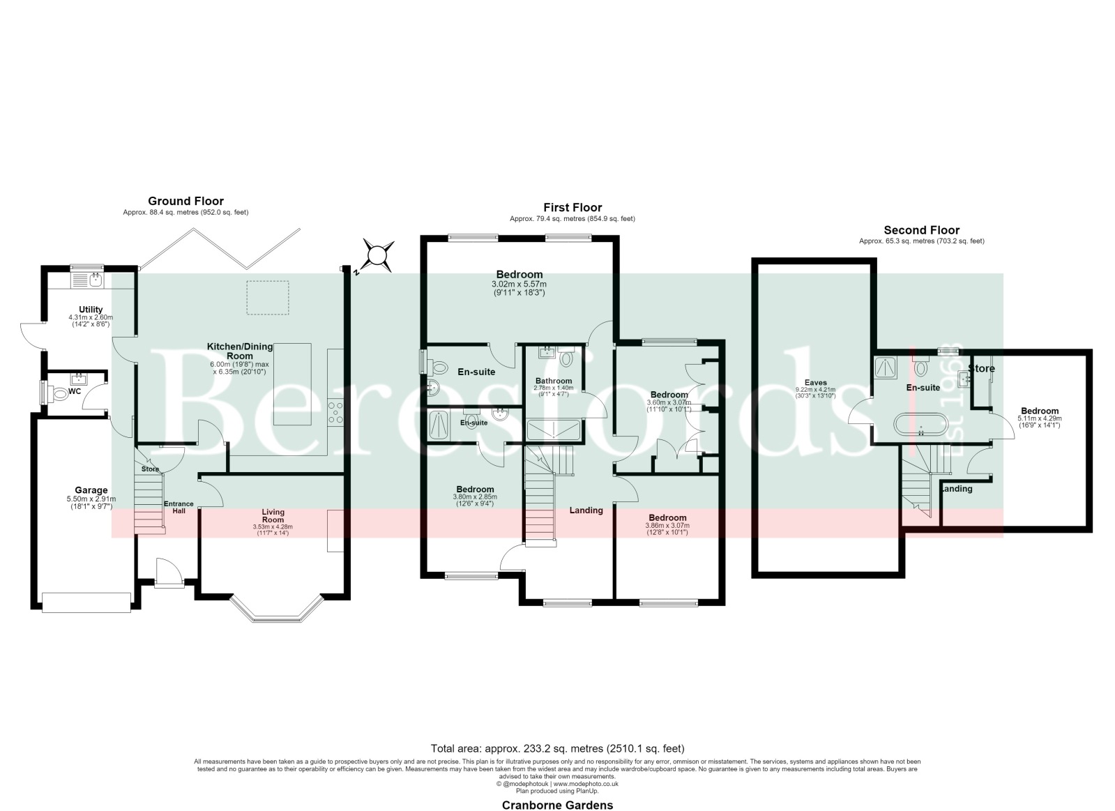 21, Cranborne Gardens, Upminster floorplan