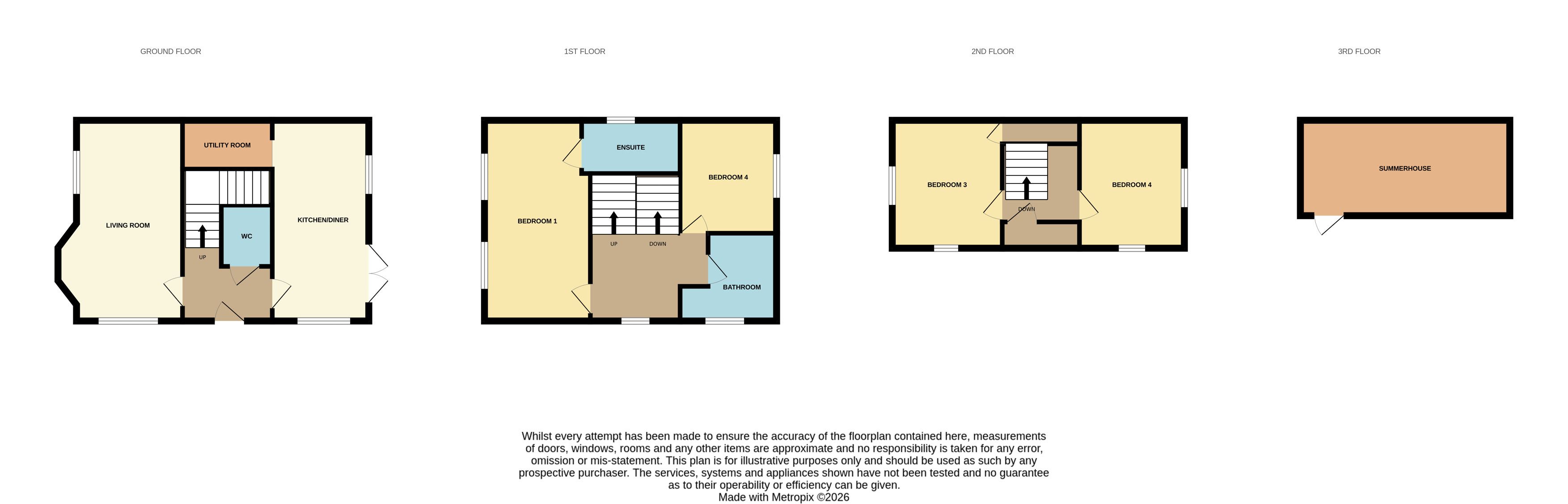 9, Dowling Drive, Lichfield floorplan