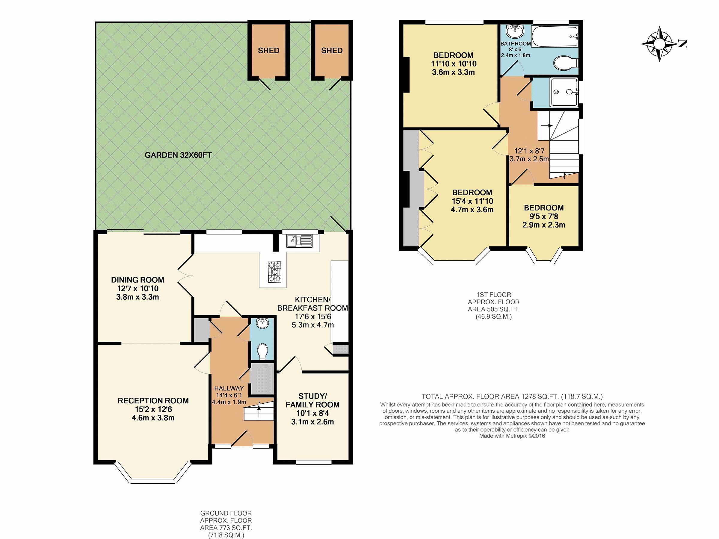 3 Bedrooms Detached house to rent in Monks Avenue, West Molesey KT8