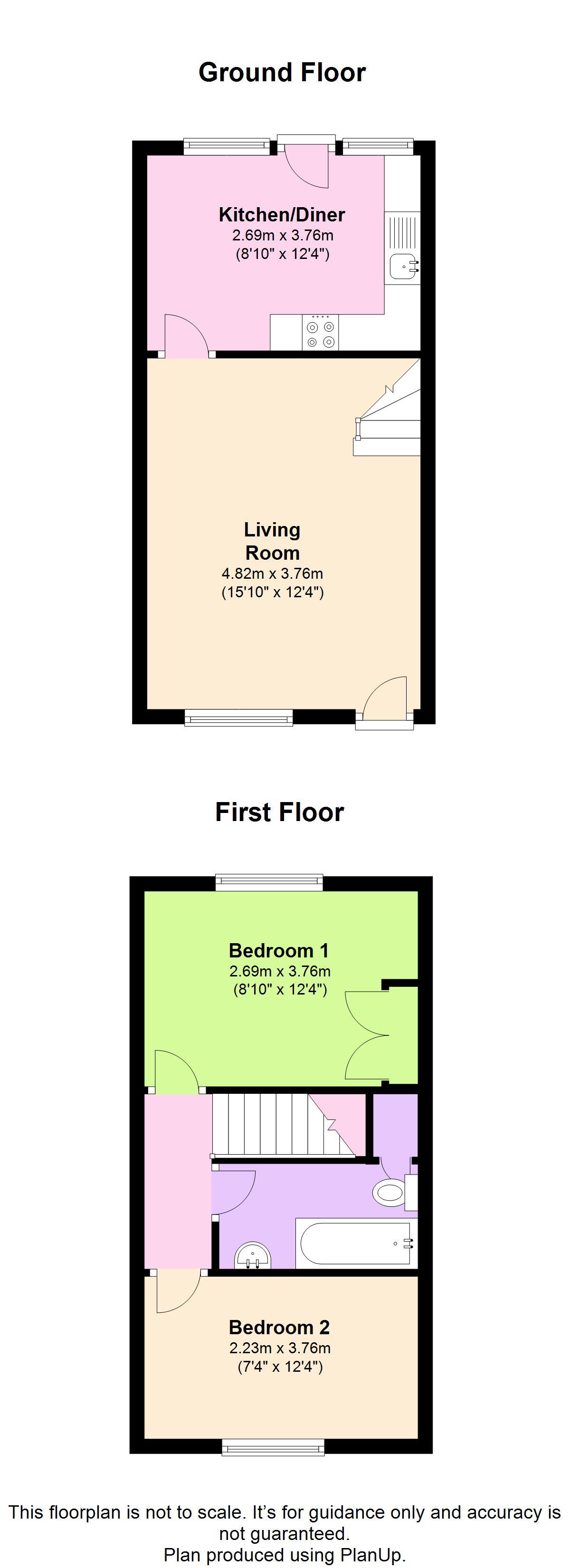 2 Bedrooms Terraced house to rent in Hunters Oak, Hemel Hempstead HP2