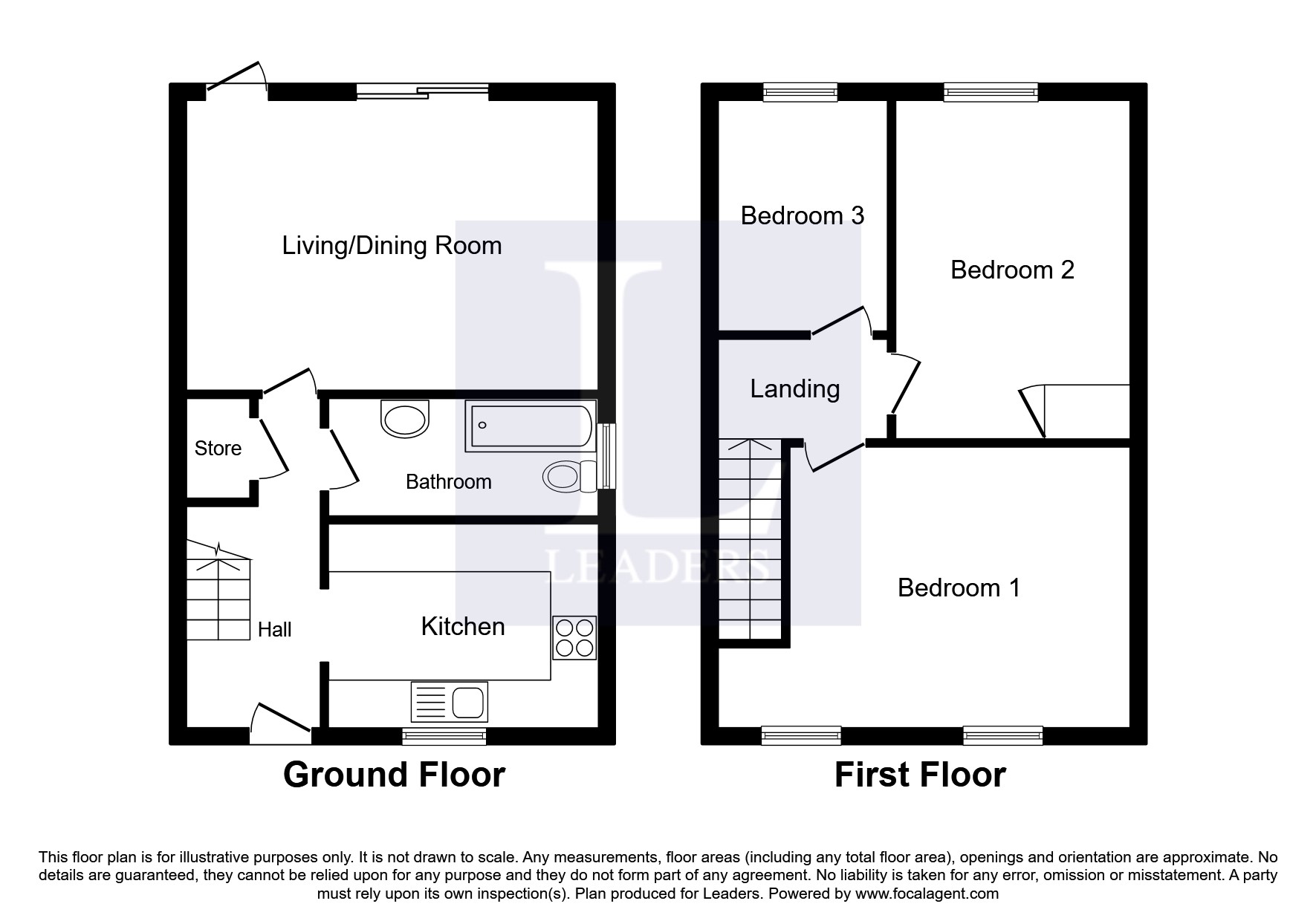 Airedale Road, Stamford floorplan