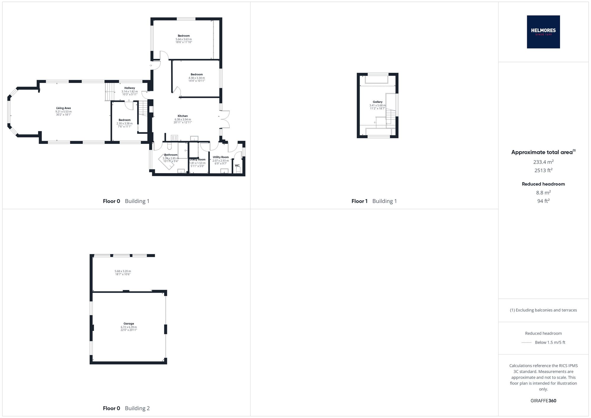 The Chapel, Crediton floorplan