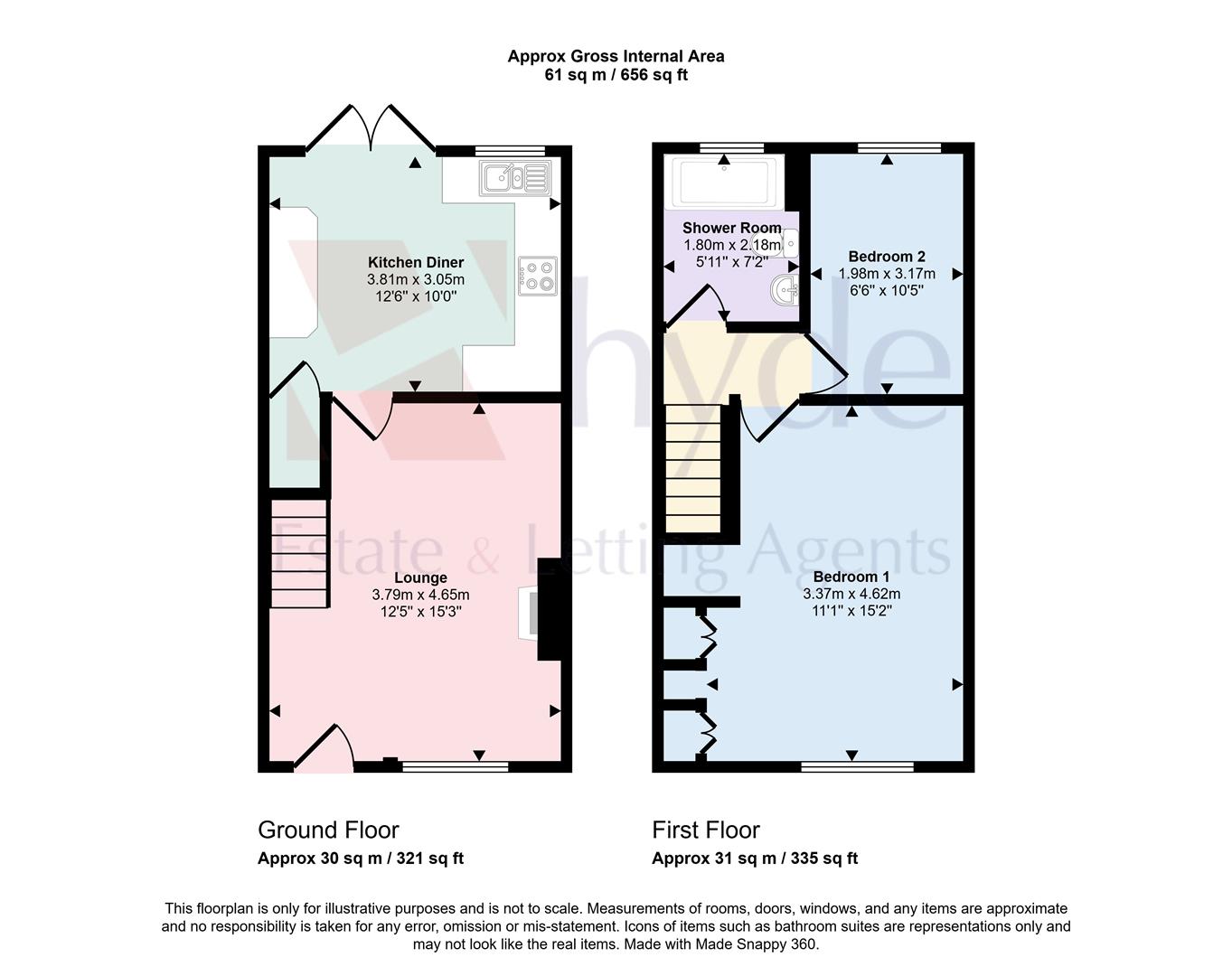 6, Openshaw Fold Road, Bury floorplan