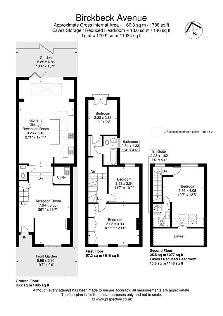 19, Birkbeck Avenue, London floorplan