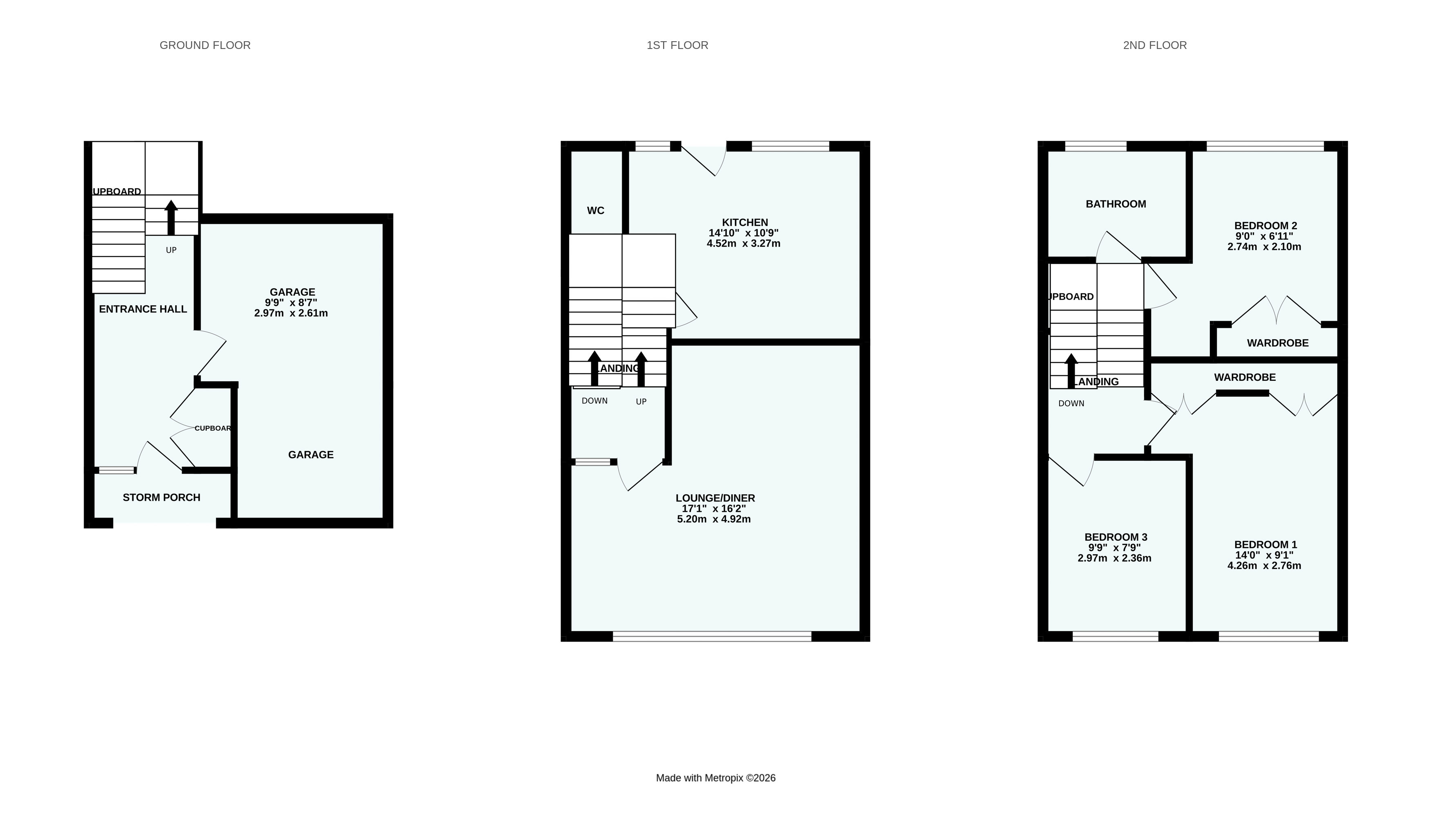 13, Grange Road, Devon floorplan