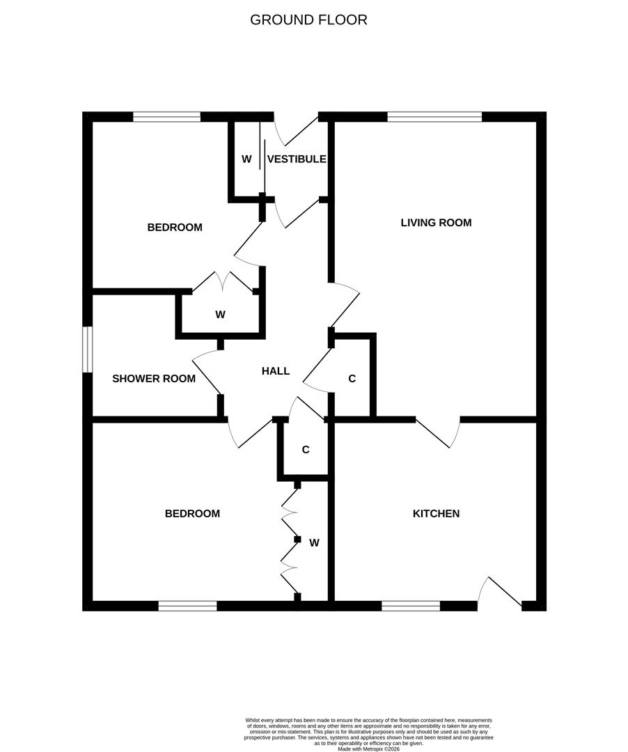 13, Towerhill Avenue, Inverness floorplan