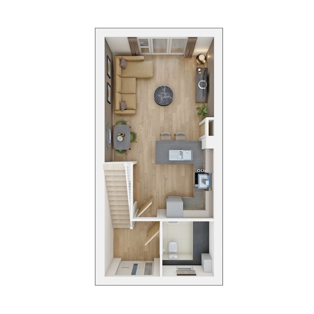 The Beaford - Plot 443, Orchard Grove, Egremont Road, Taunton floorplan