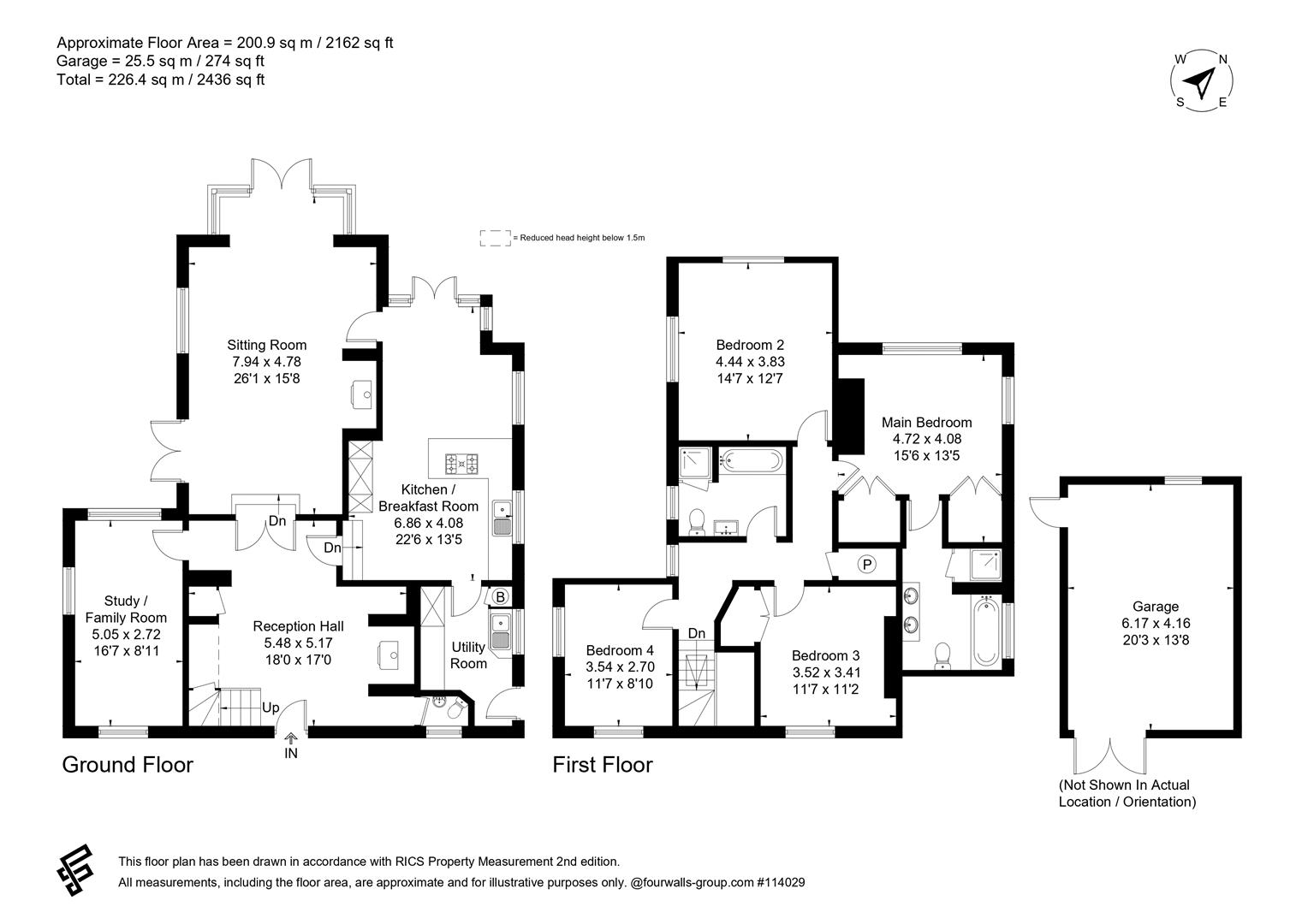 Farclays House, 11, North Lane, Petersfield floorplan
