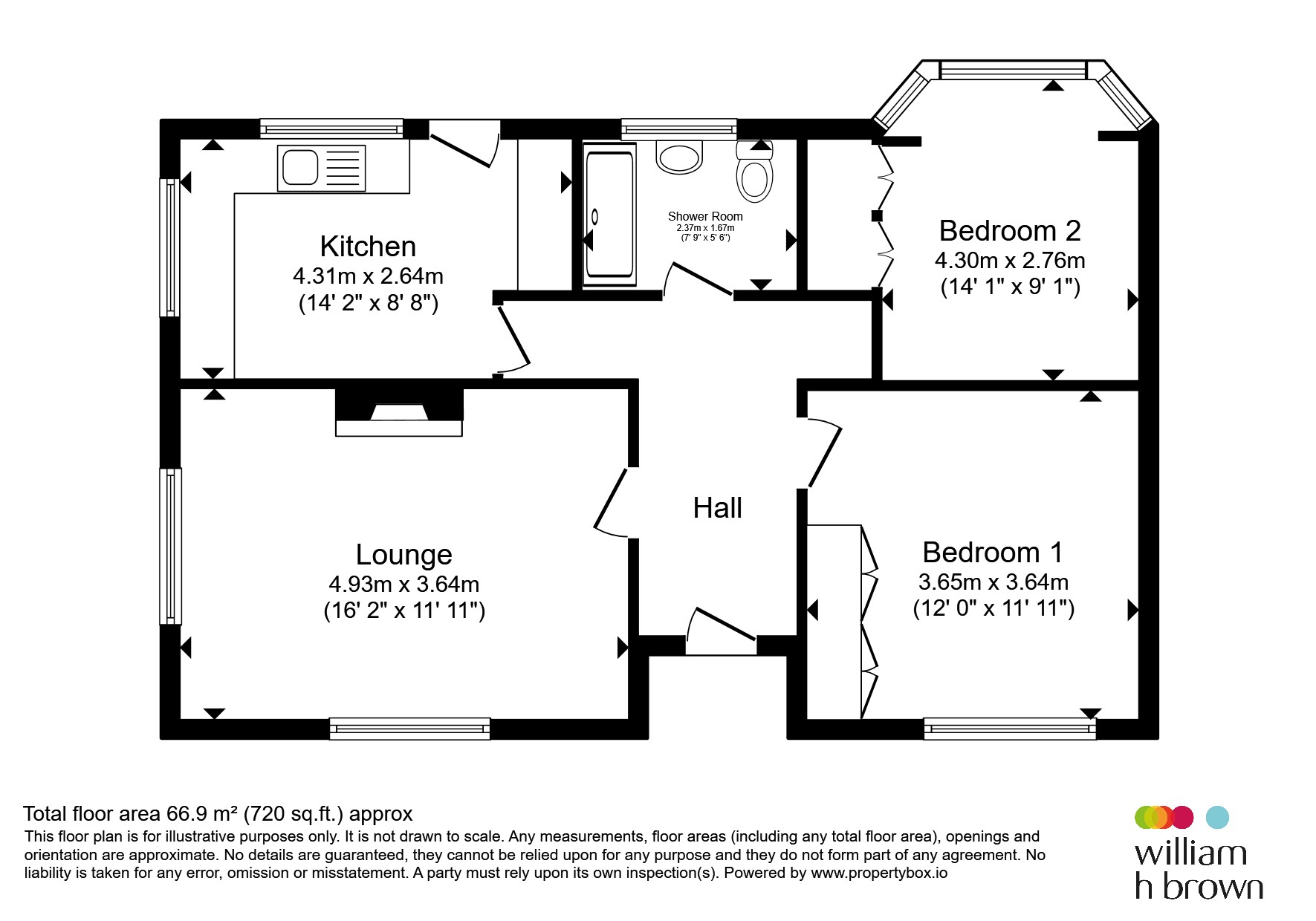 23, Elmhurst Close, Great Yarmouth floorplan