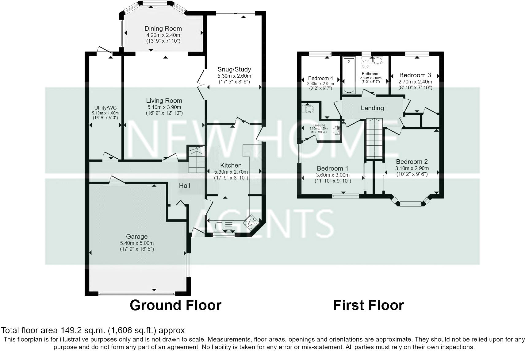 4, Thurlestone Drive, Nottingham floorplan