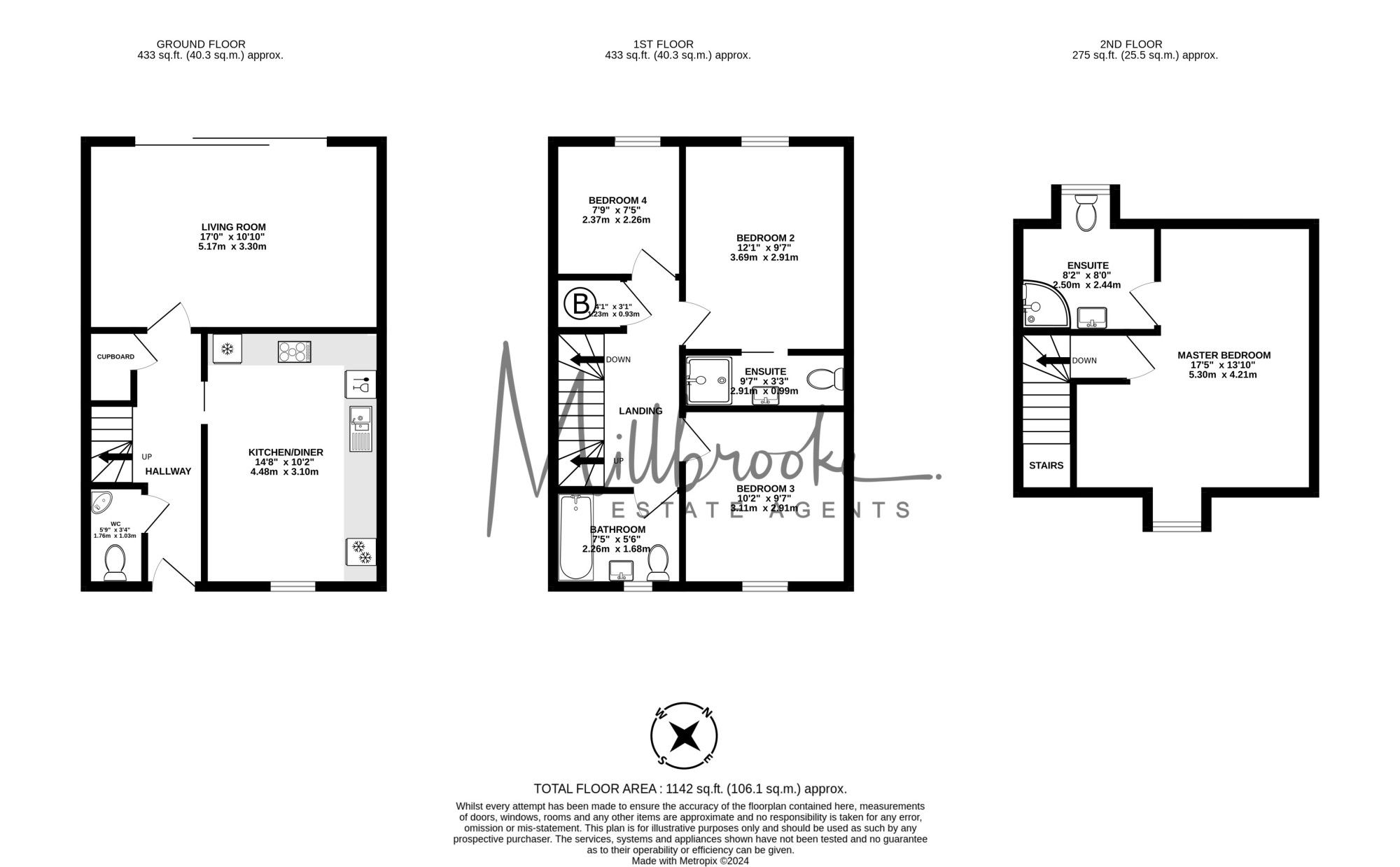 5 Leigh Road, Manchester floorplan