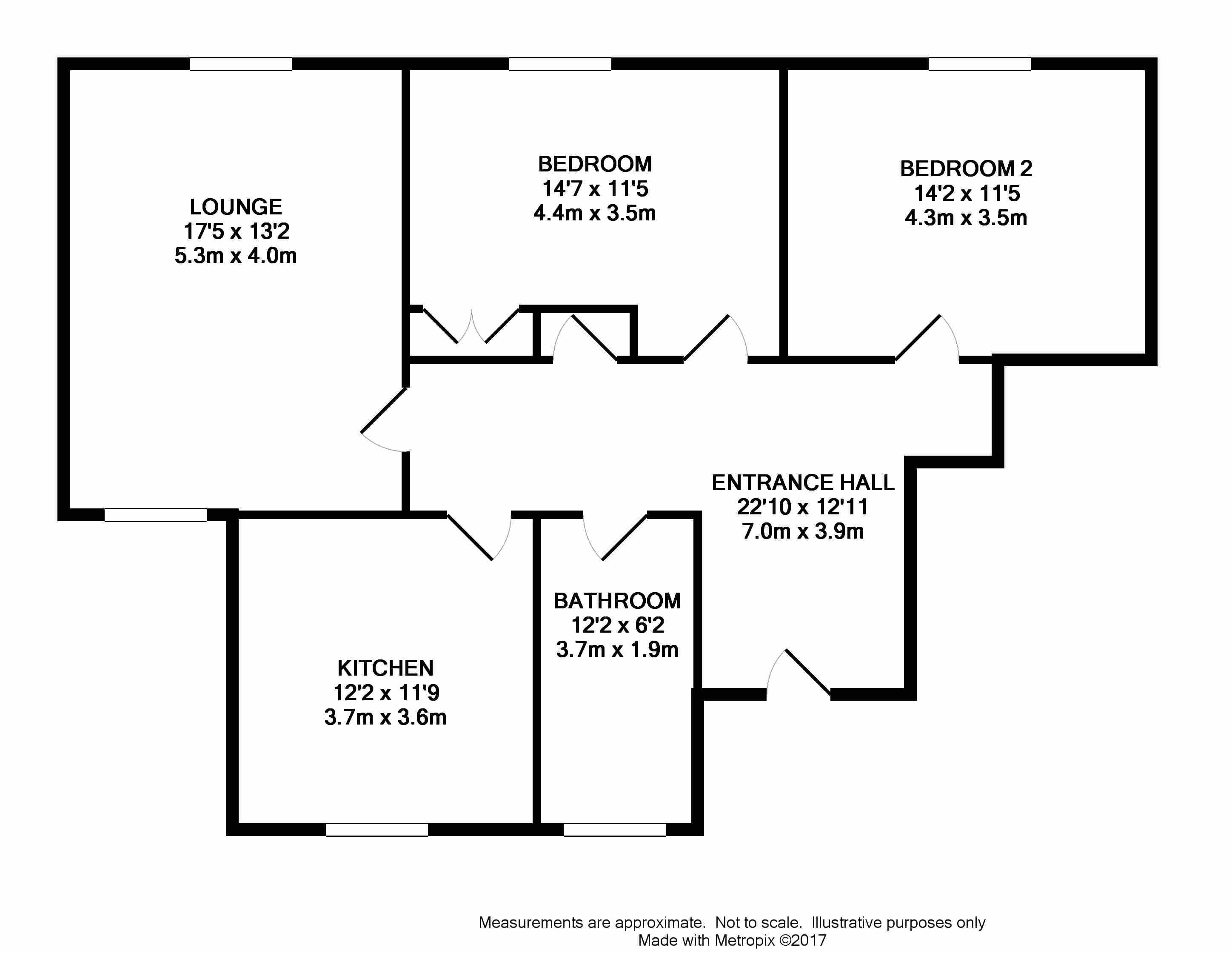 2 Bedrooms Flat to rent in Clarke Drive, Frenchay, Bristol BS16