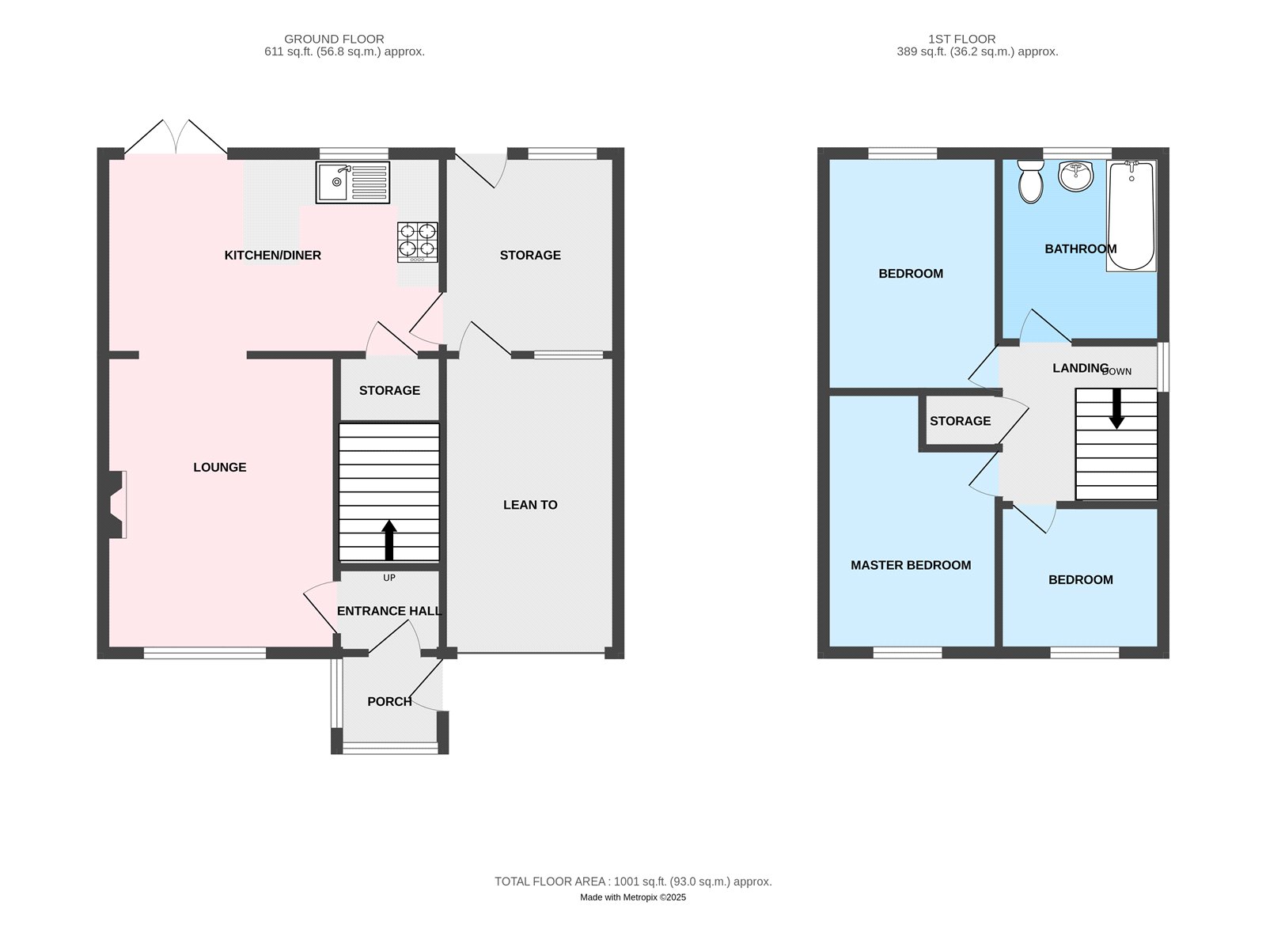 7, Long Lane Drive, Telford floorplan