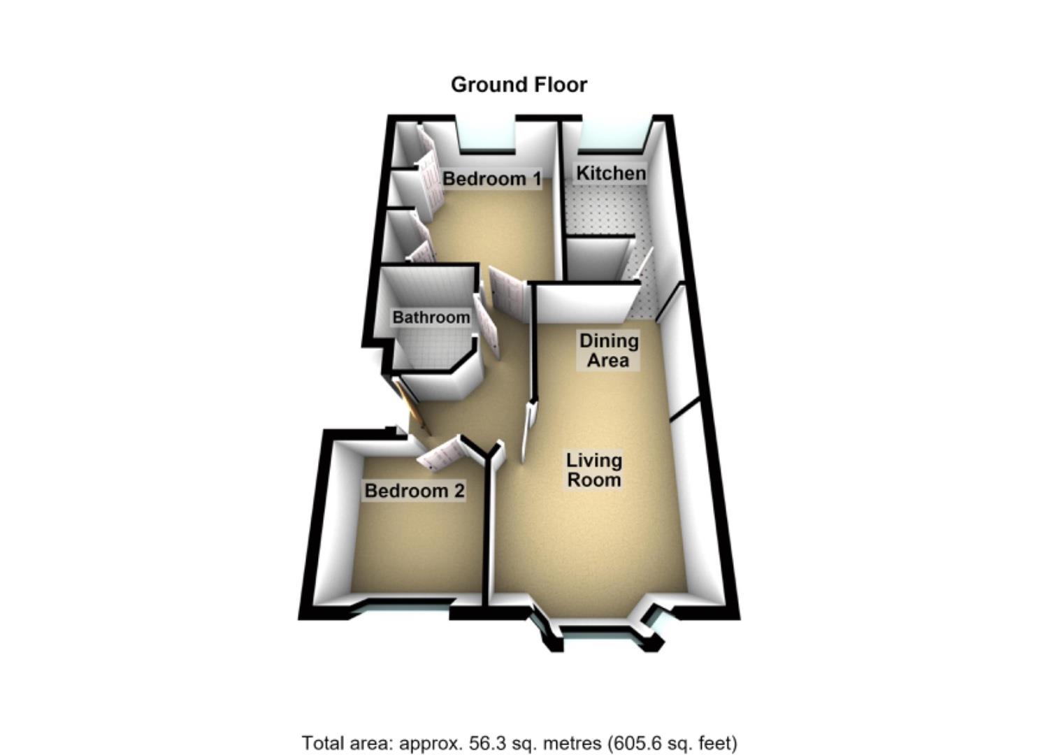 31, Fenwick Close, Newcastle Upon Tyne floorplan