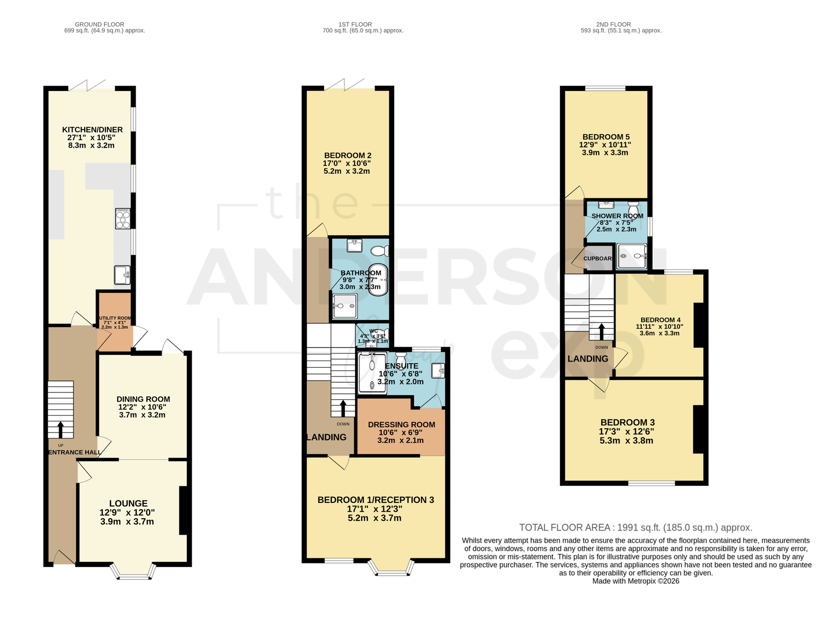 12, Eaton Crescent, Swansea floorplan