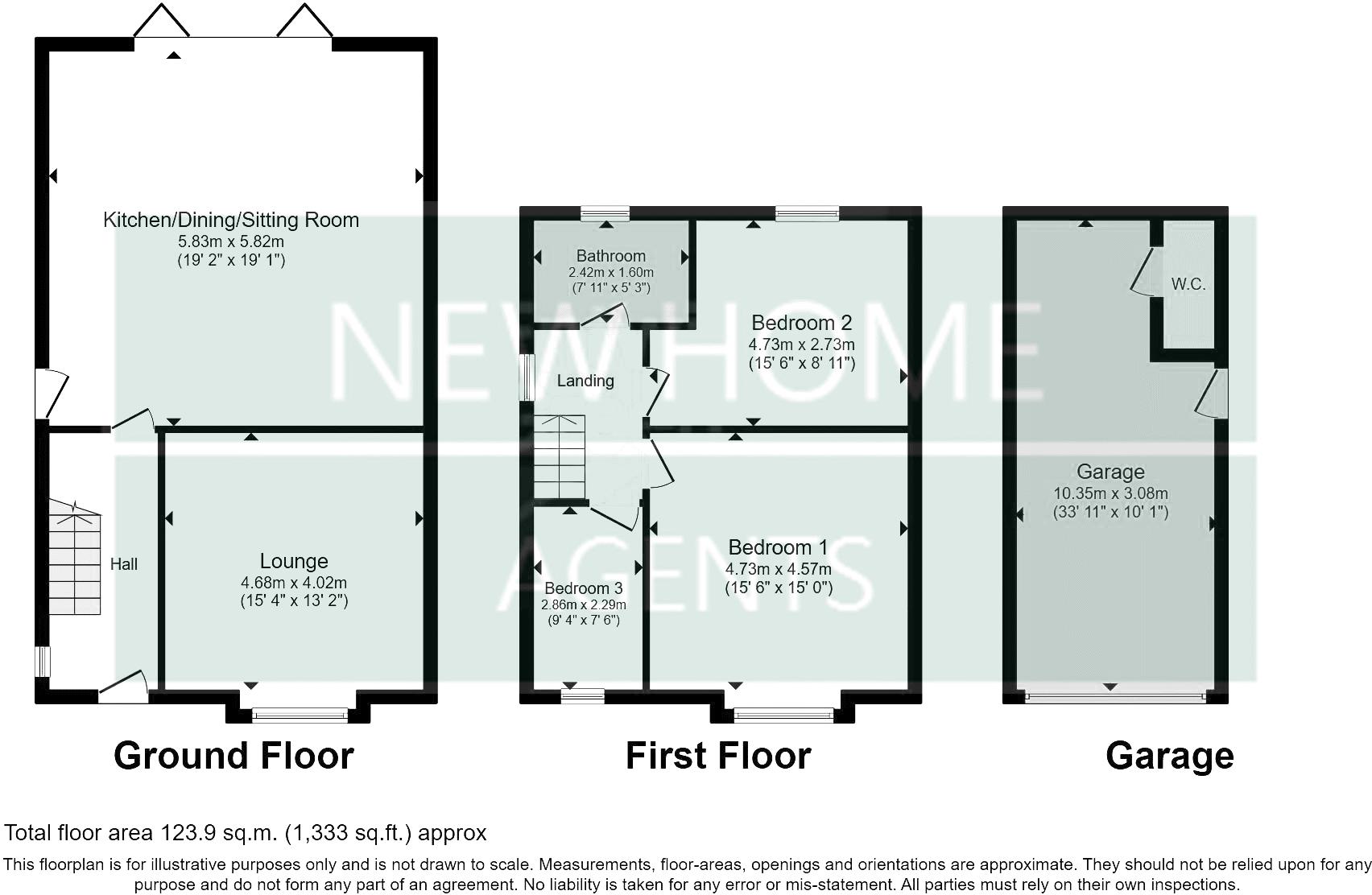 Clifton Avenue, Preston floorplan