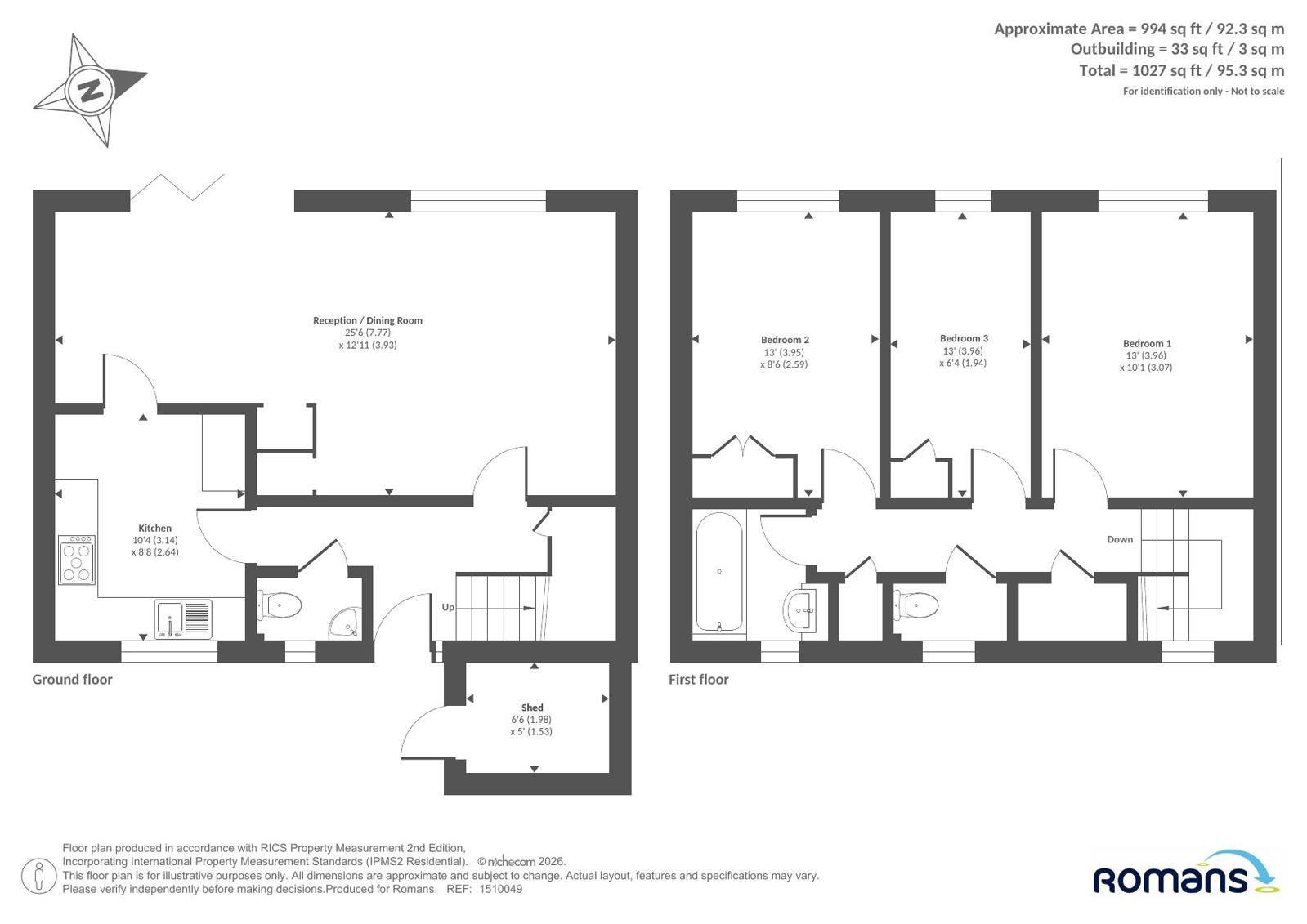 72, Ennerdale, Berkshire floorplan