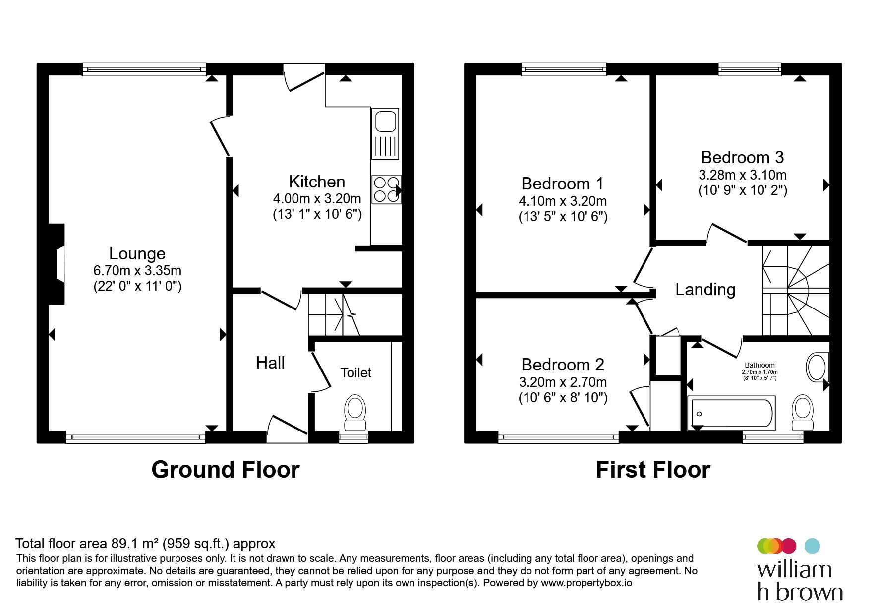 26, Hebden Path, Leeds floorplan
