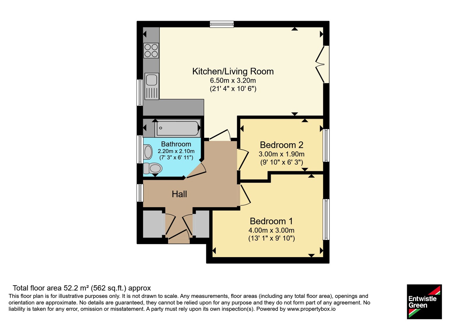 60, Rockford Gardens, Warrington floorplan