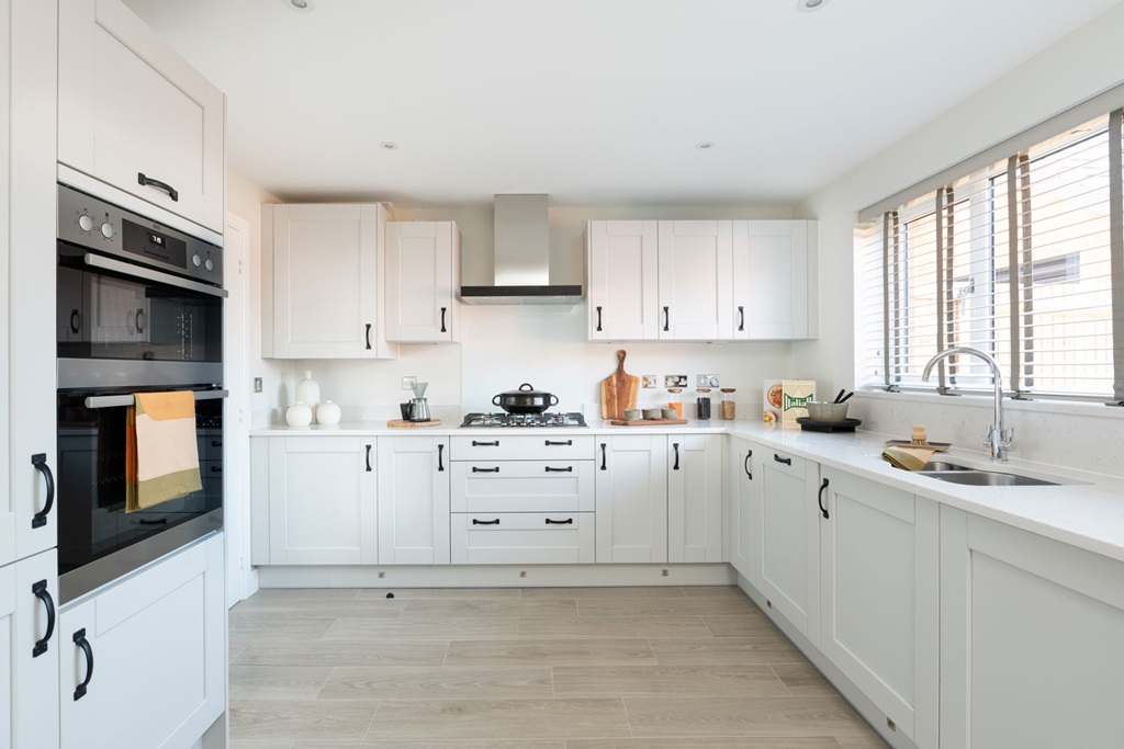 Property 3 of 12. The Large Kitchen Benefits From Ample Storage Space