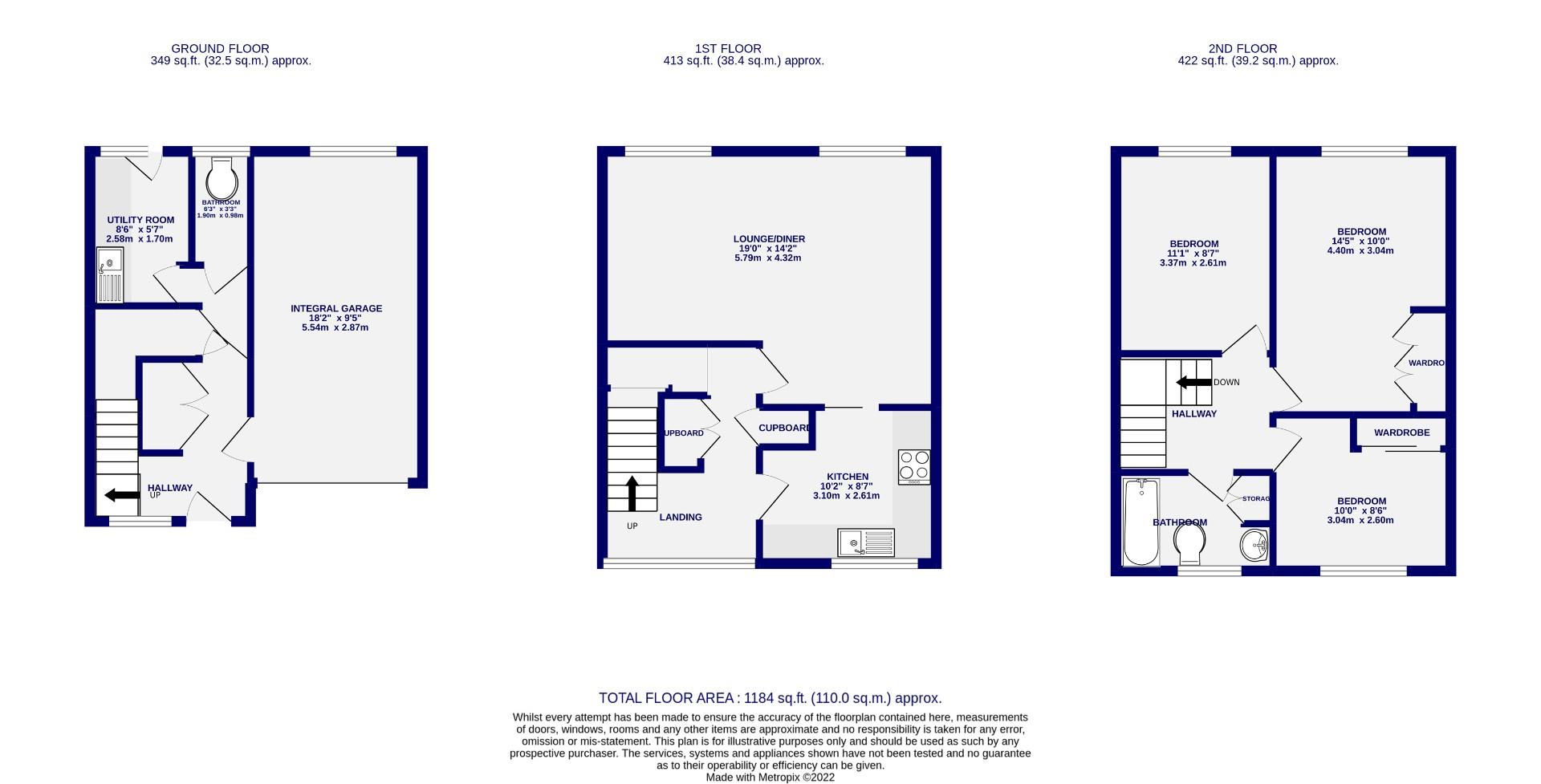 Ashfield Court, Tadcaster Road, York YO24, 3 bedroom town house for