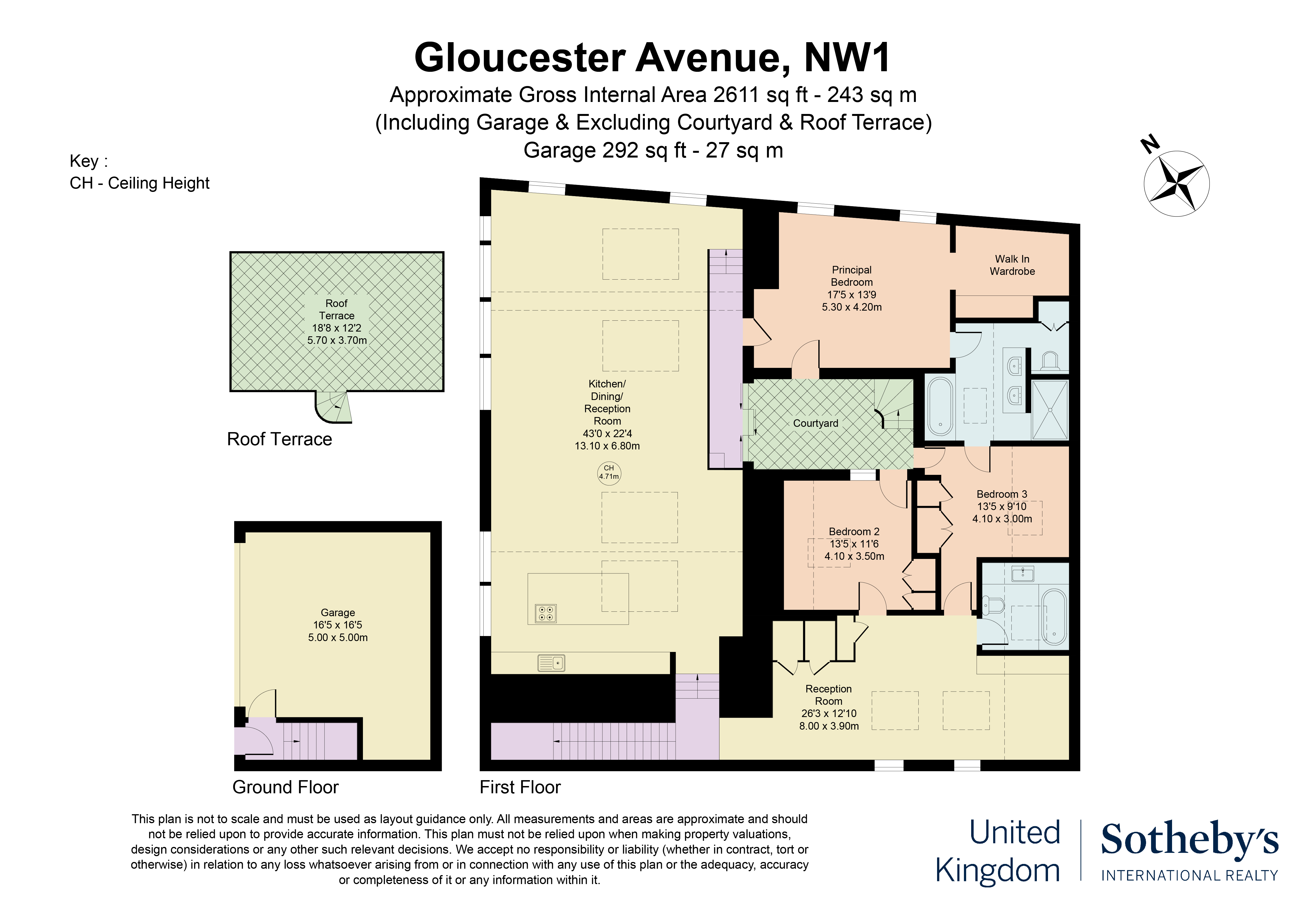 Gloucester Avenue, London floorplan