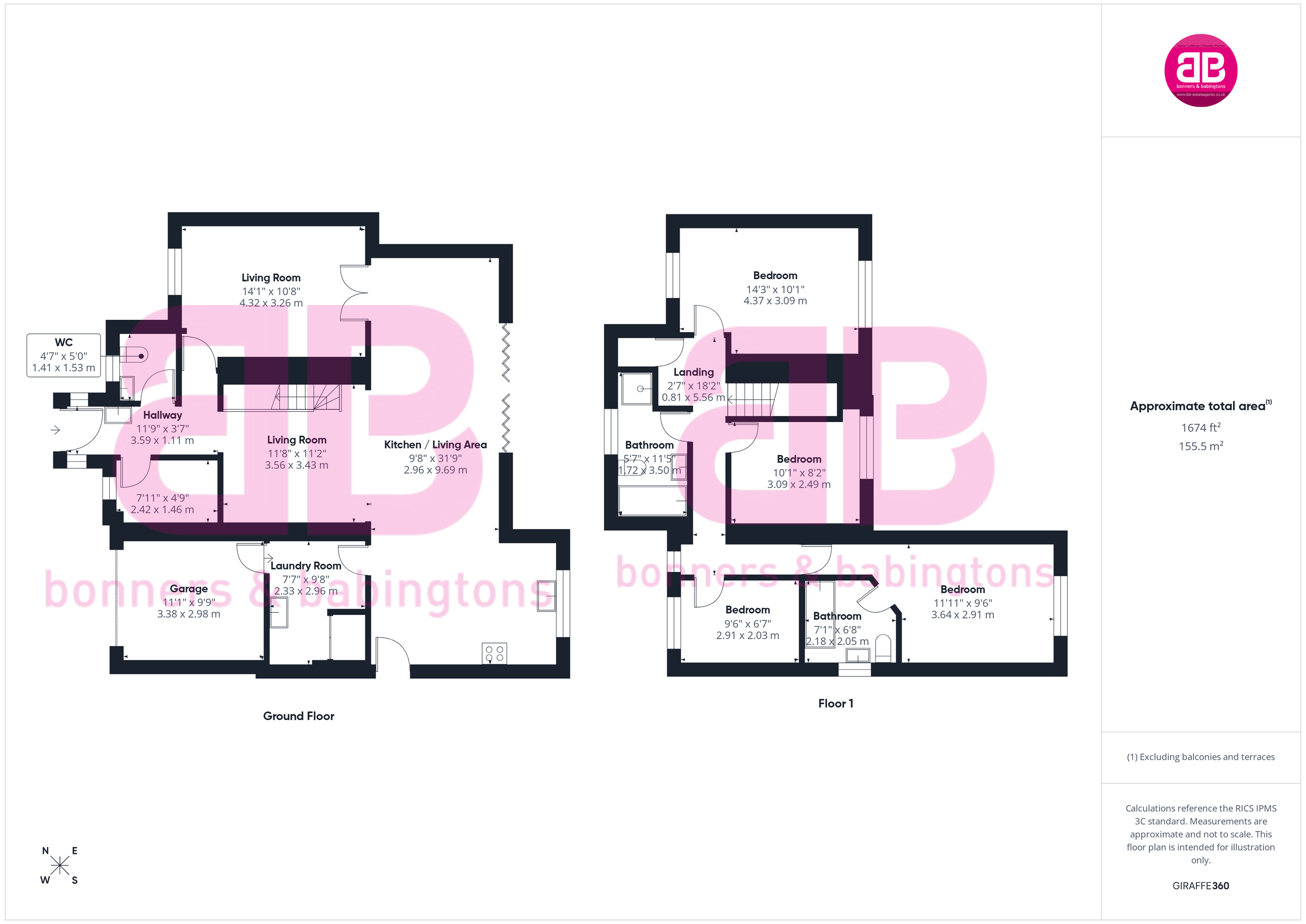 7 Cannon Place, Princes Risborough floorplan
