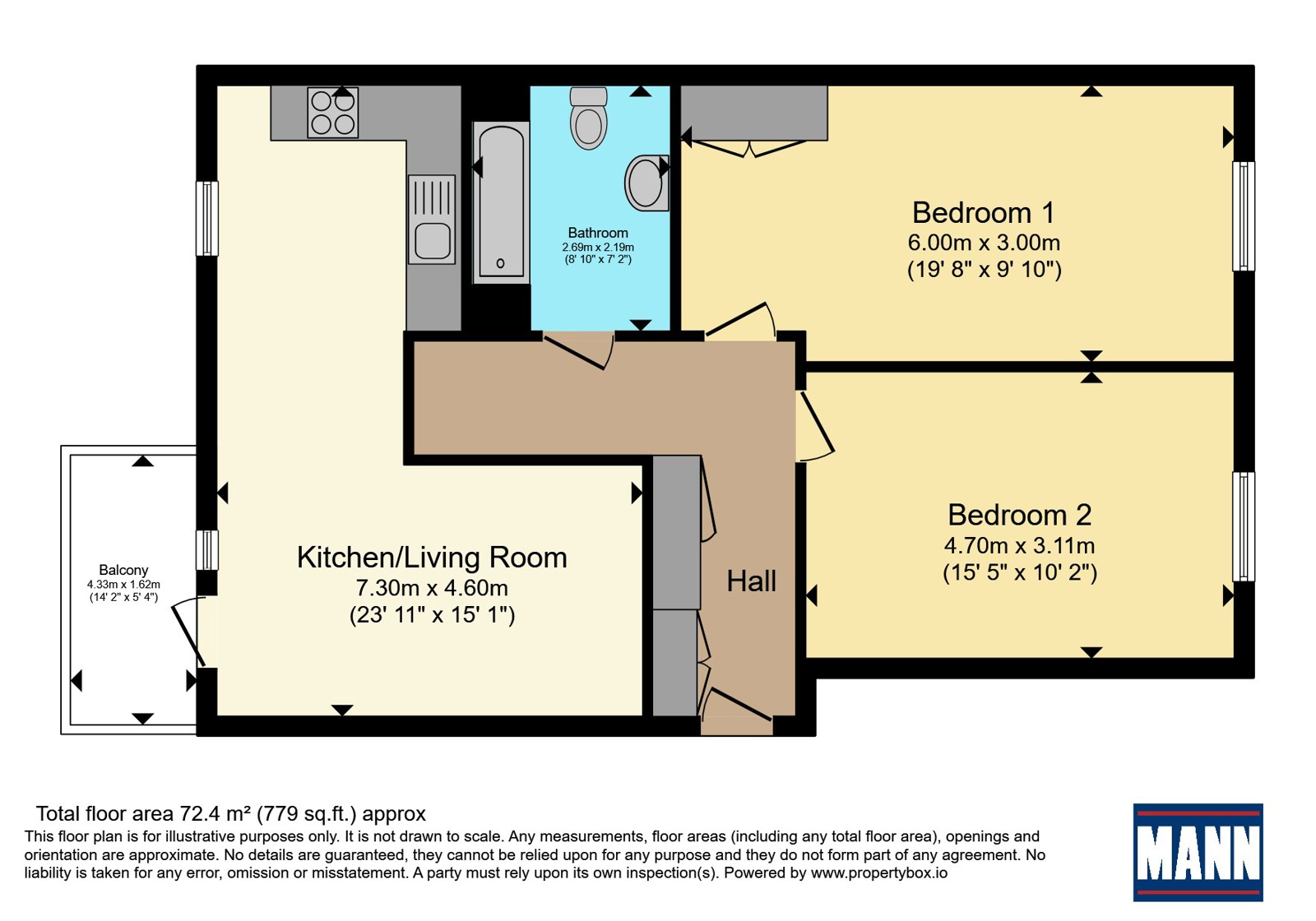 15 Starkey Place,, Callender Road, Erith floorplan
