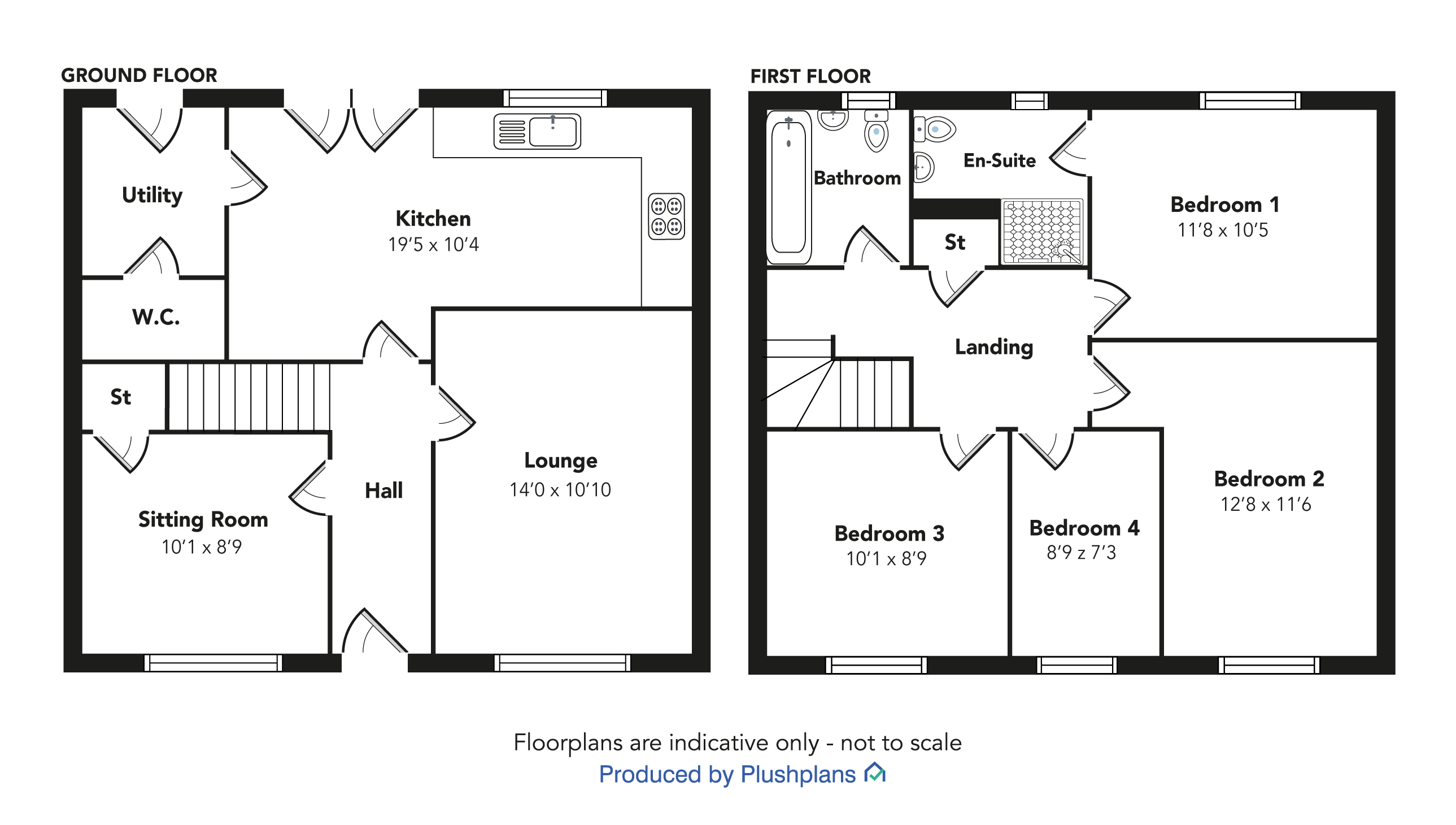 85, Hillhead Drive, Paisley floorplan