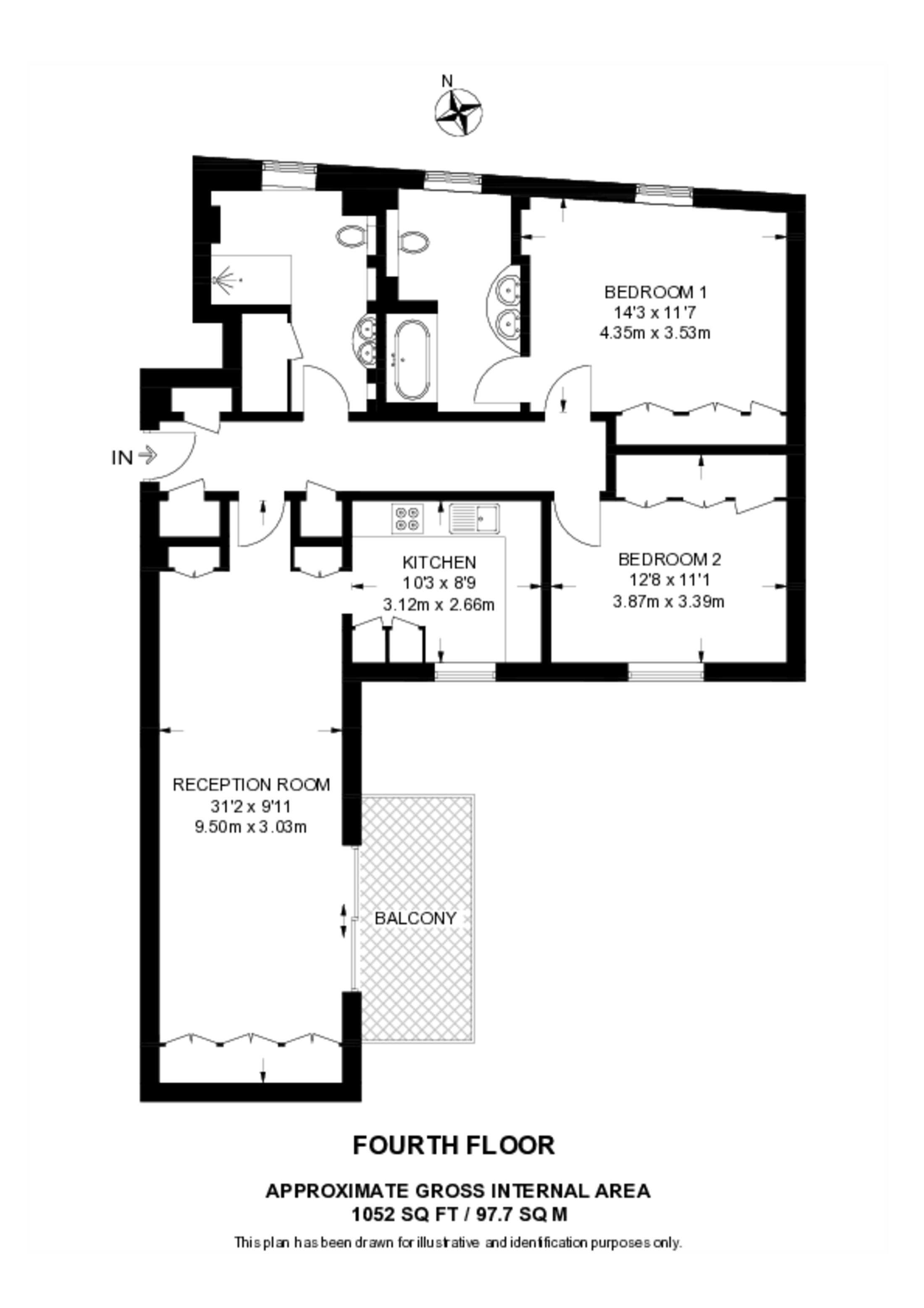 Queen Elizabeth Street, Shad Thames floorplan