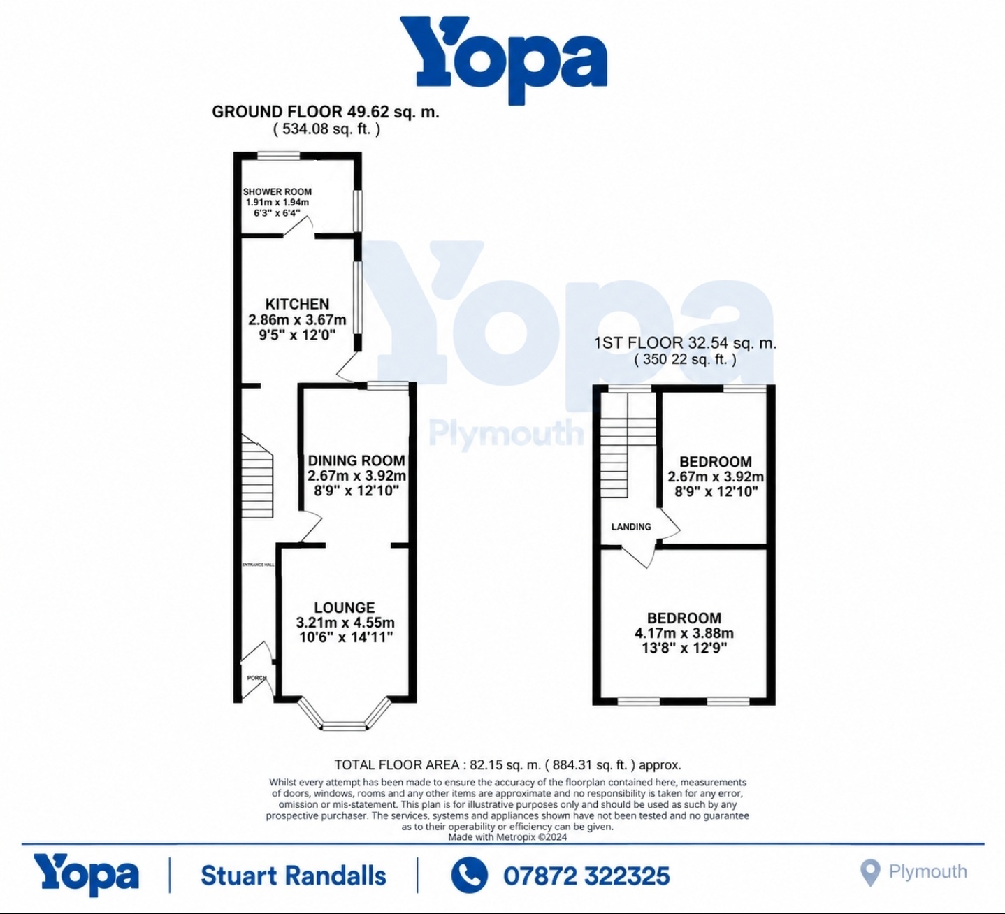 63, South Milton Street, Plymouth floorplan