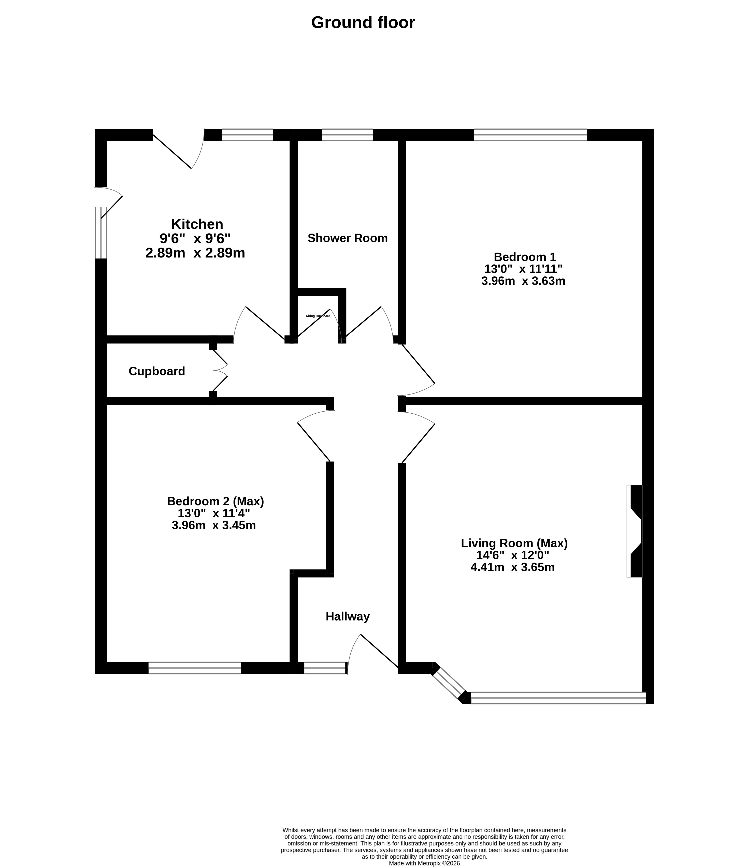 7, Oakwood Road, Surrey floorplan