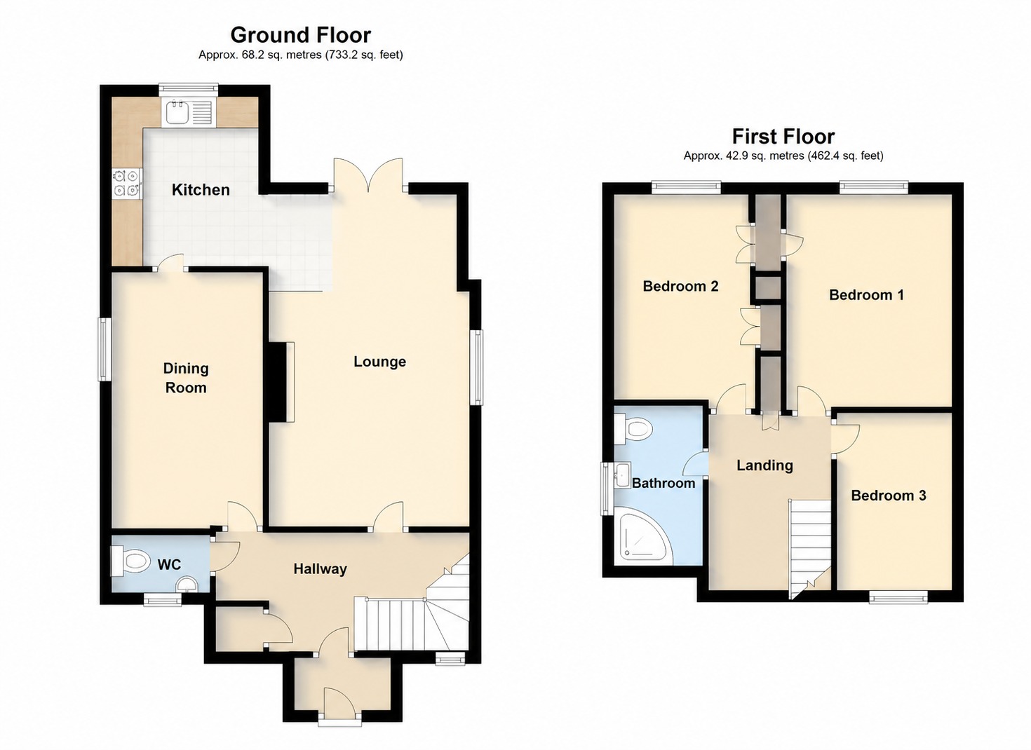 121 Valley Hill, Loughton, Essex floorplan