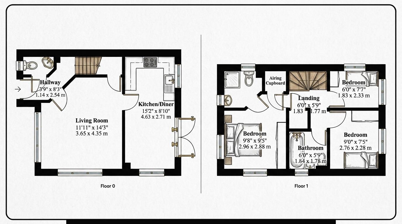 12, Leonides Avenue, Weston-Super-Mare floorplan