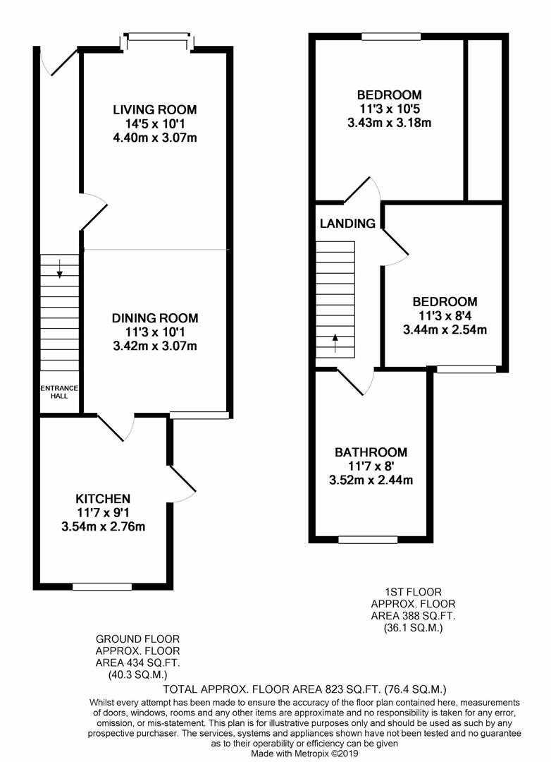 13, Tucker Street, Watford floorplan
