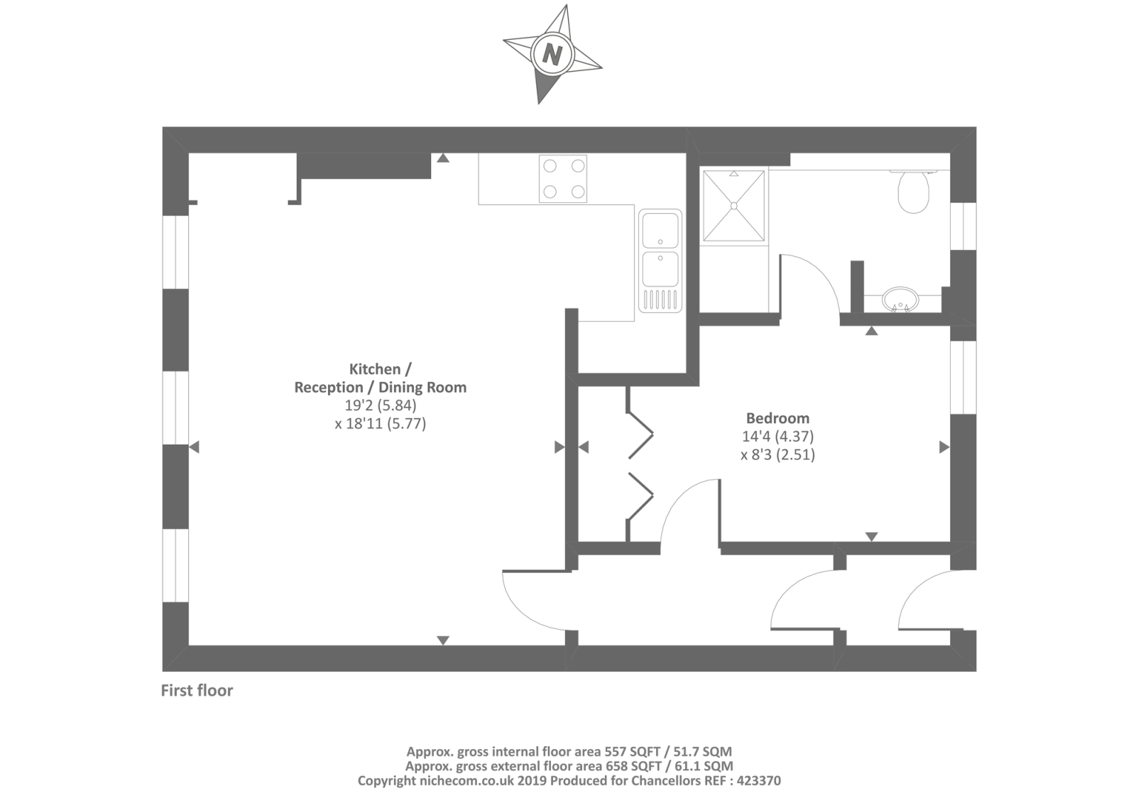 1 Bedrooms Flat to rent in High Street, St Johns Wood NW8,