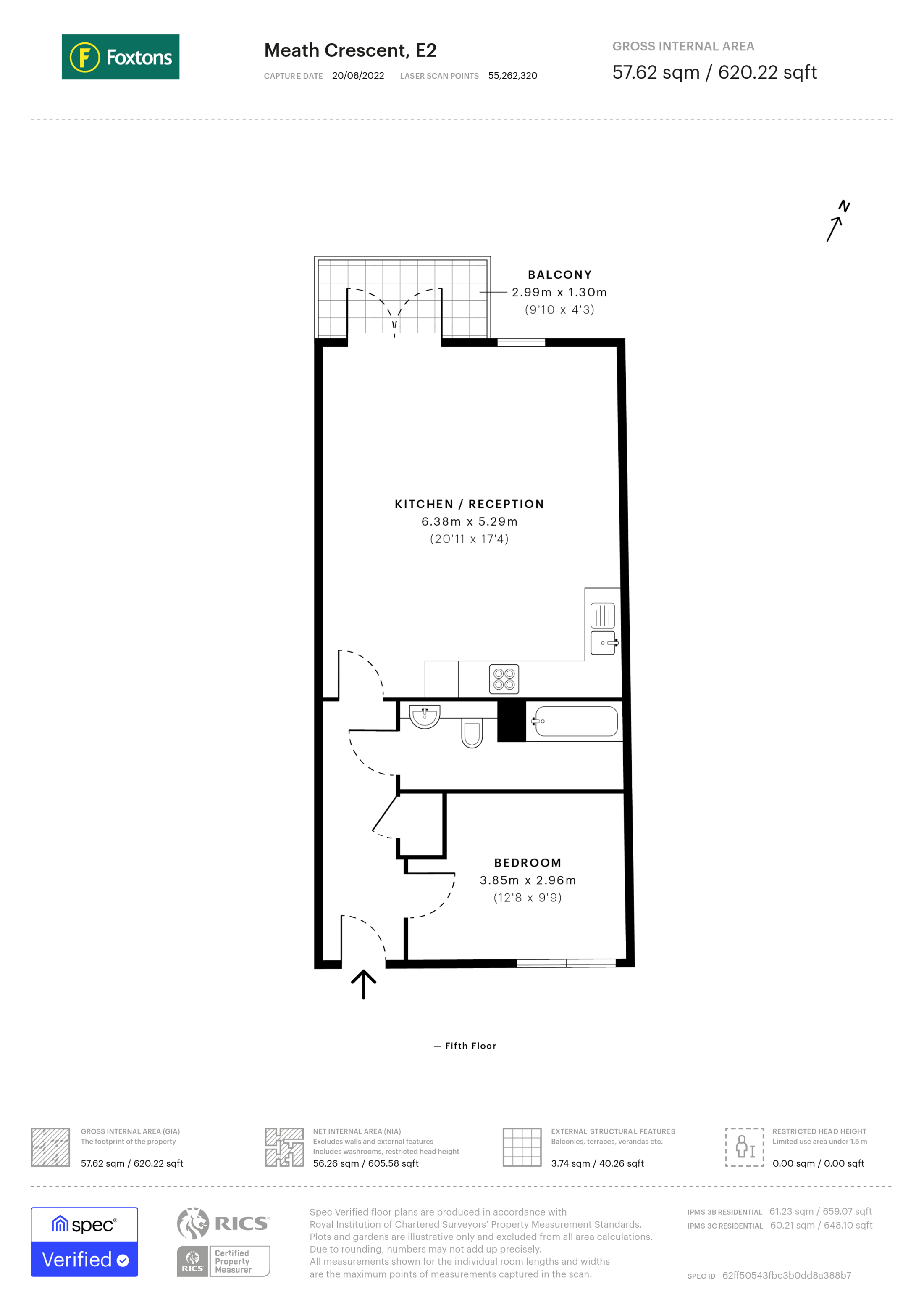 Meath Crescent, Bethnal Green floorplan