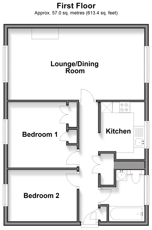 Green Lane Shipley Bridge, Horley floorplan