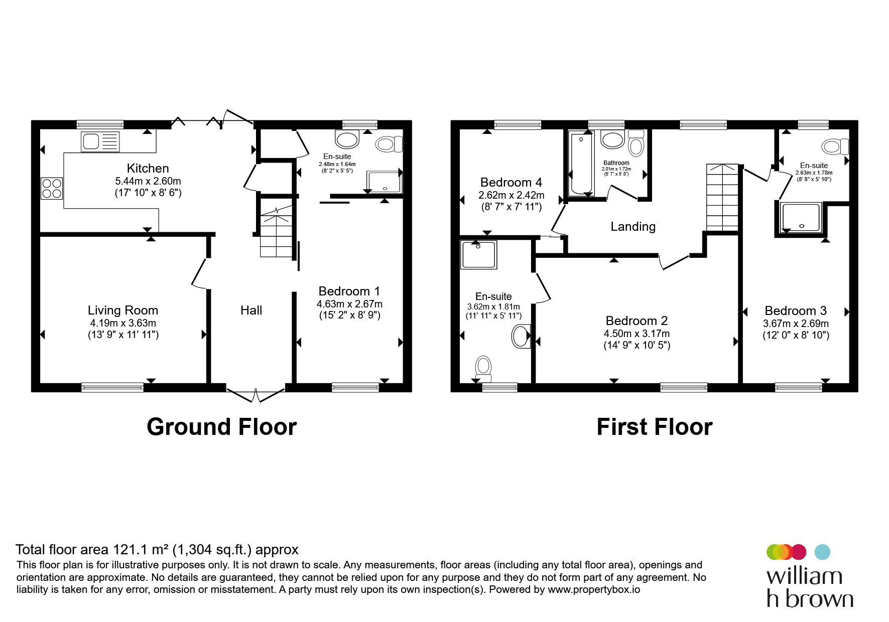 18, Coniston Crescent, Loughborough floorplan