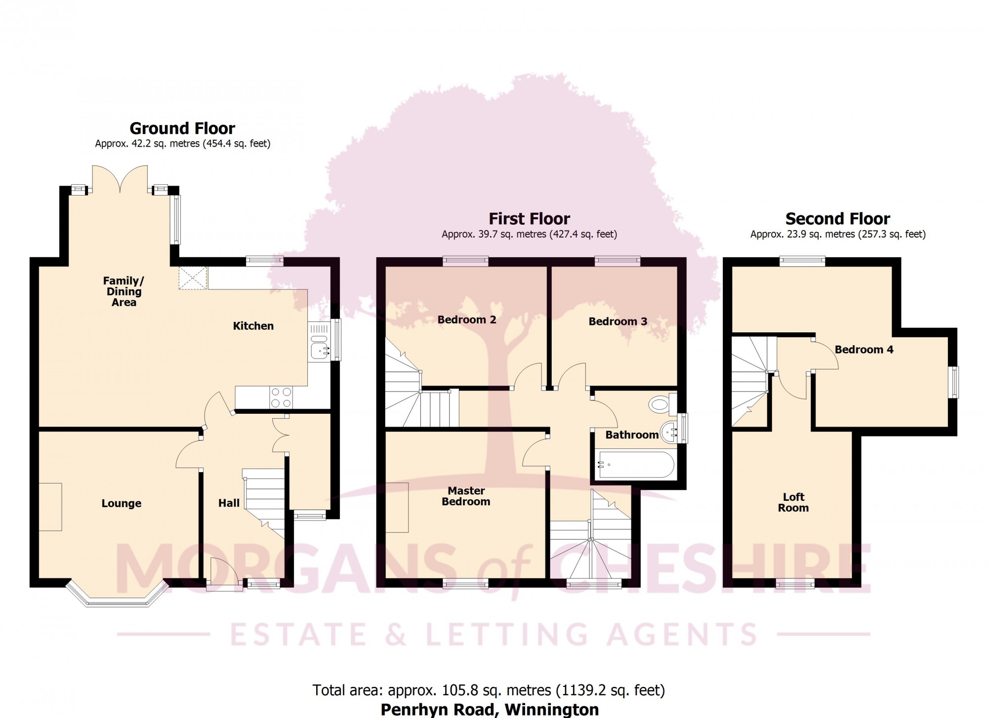 4 Bedrooms Semi-detached house for sale in Penrhyn Road, Winnington CW8