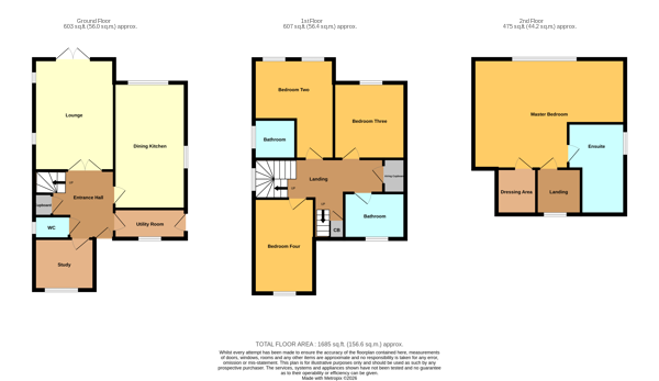 9a, Field Close, Blythe Bridge, Stoke-on-trent floorplan