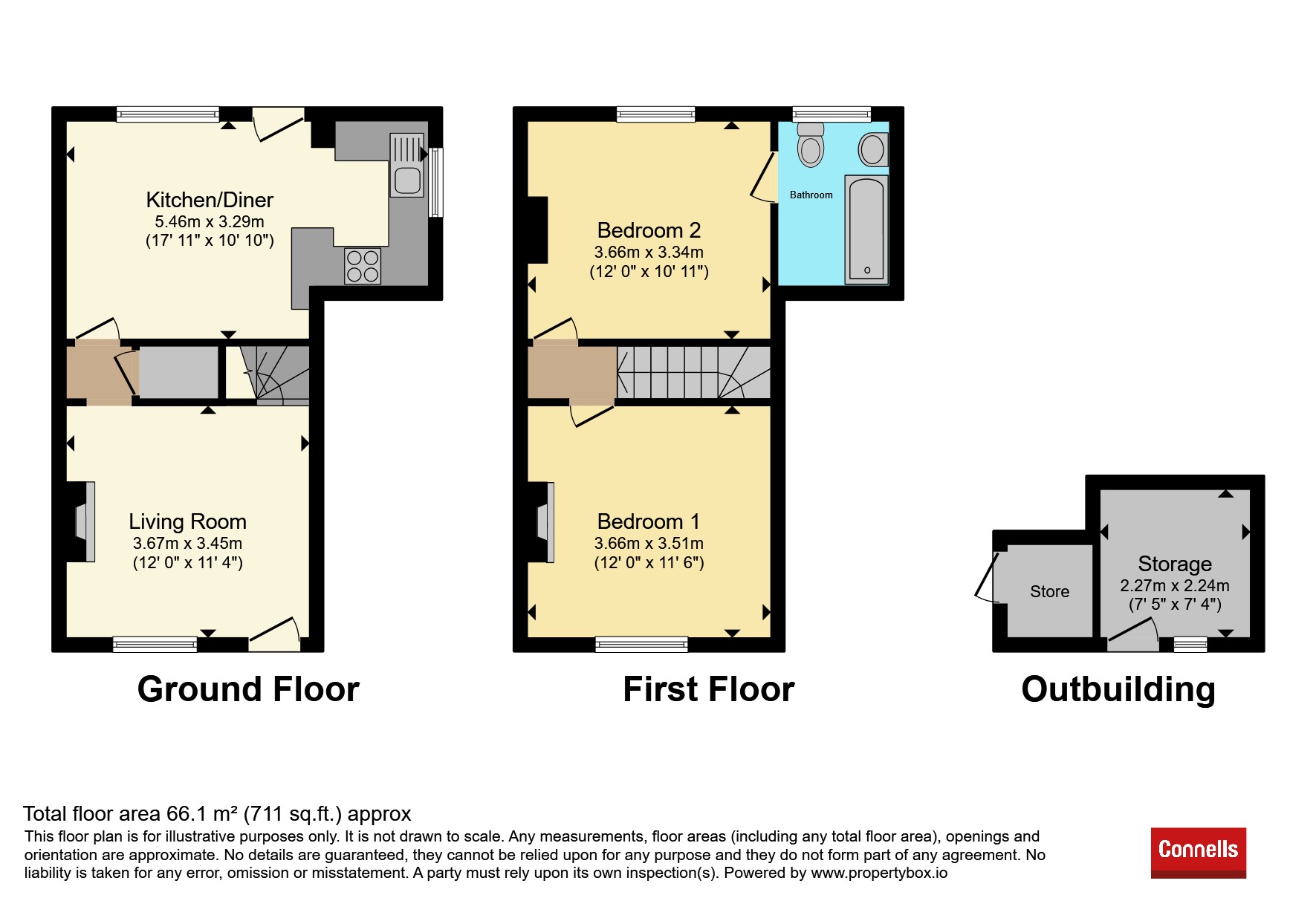 4, Burr Close, St. Albans floorplan